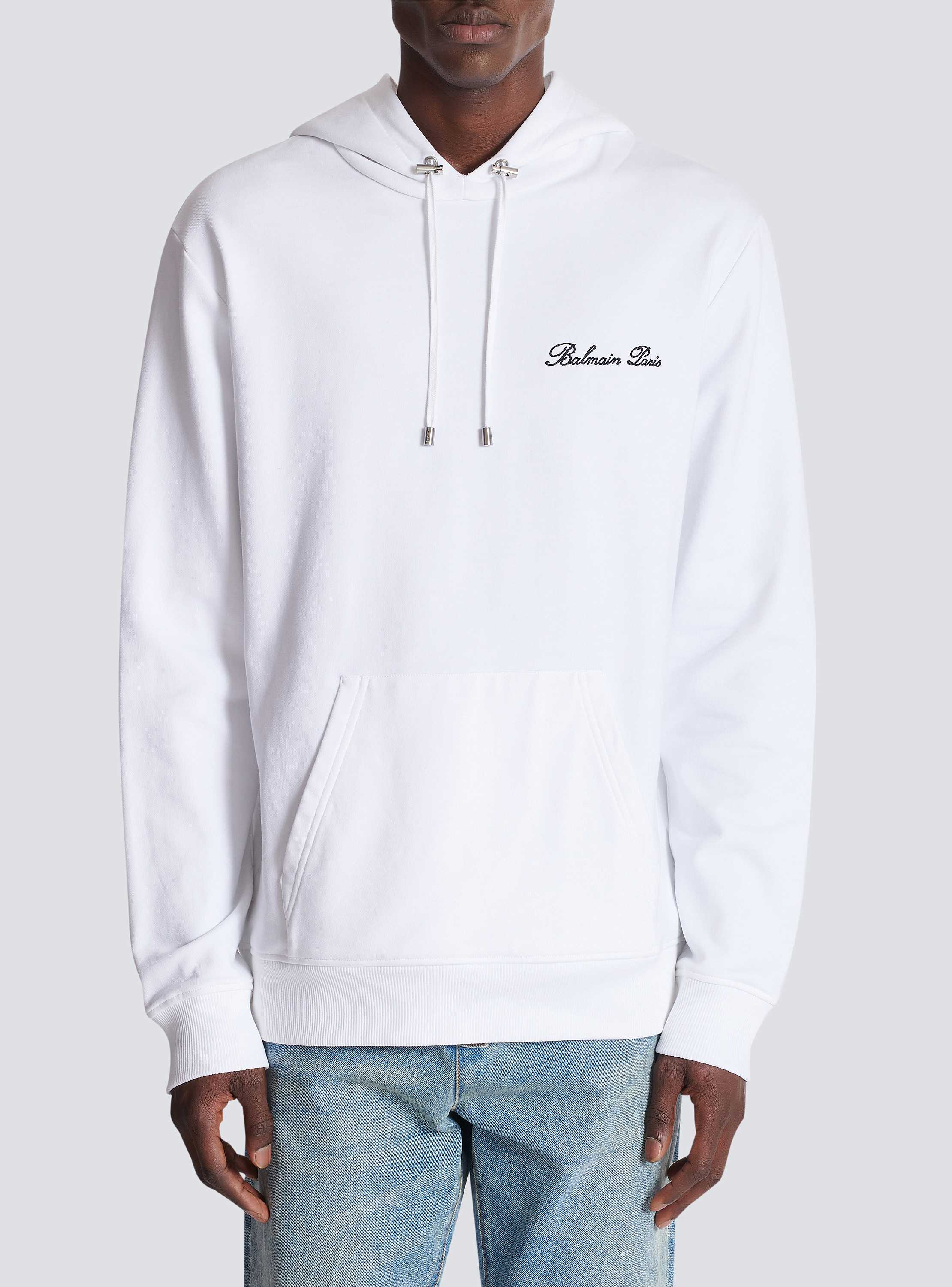 Balmain Signature hoodie - Men | BALMAIN
