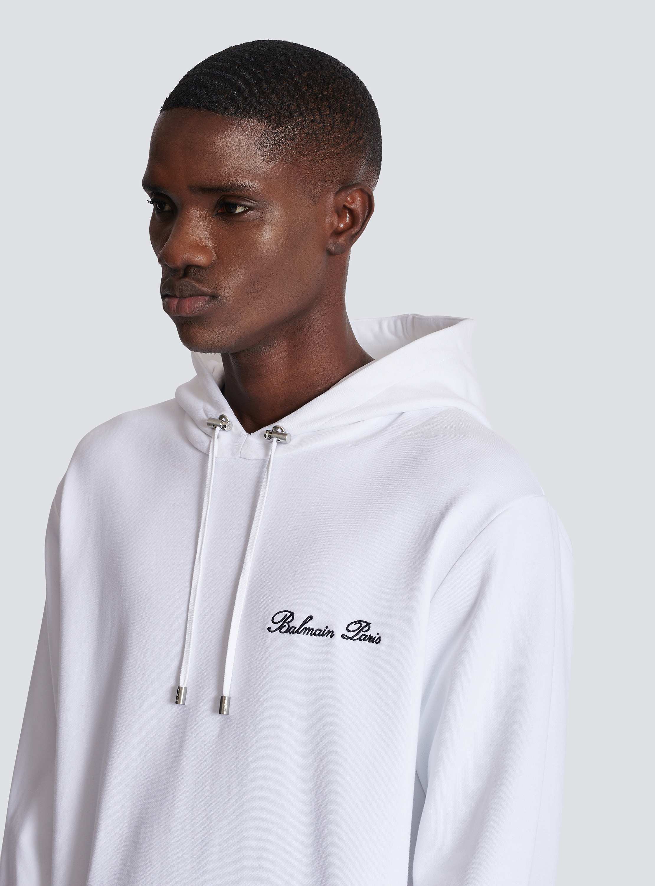 Balmain Signature hoodie - Men | BALMAIN