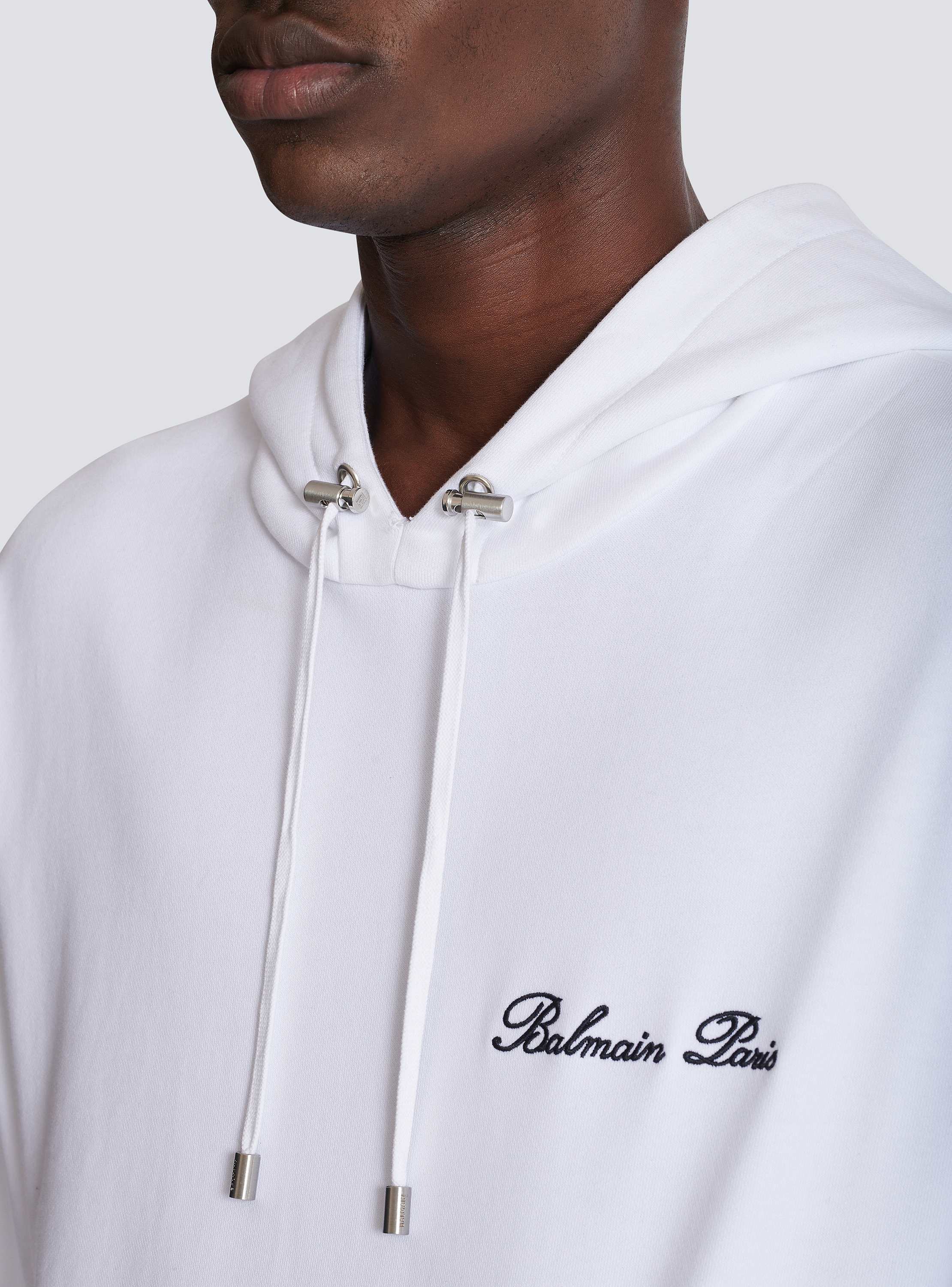 Balmain Signature hoodie - Men | BALMAIN