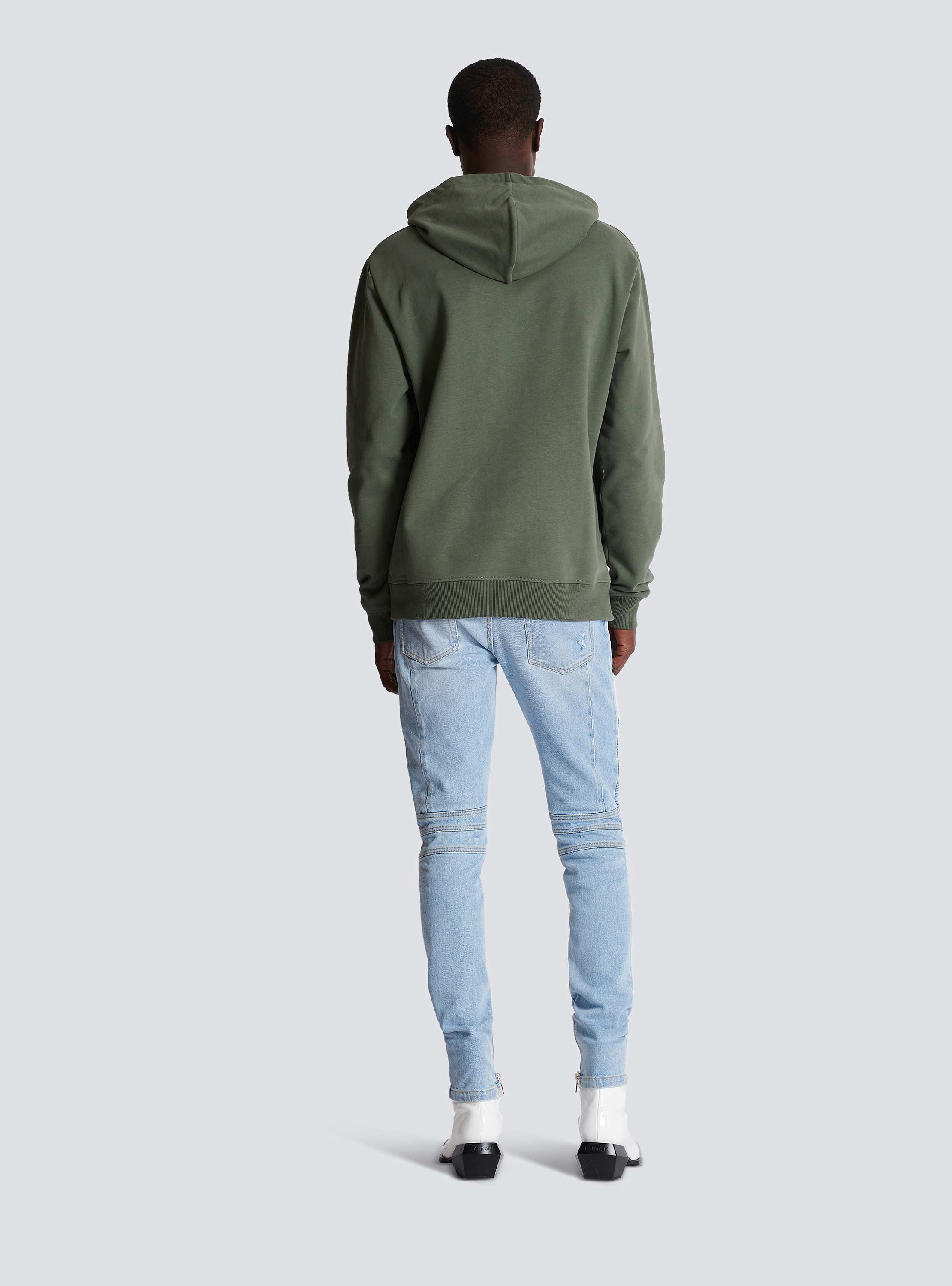 Balmain Signature hoodie - Men | BALMAIN