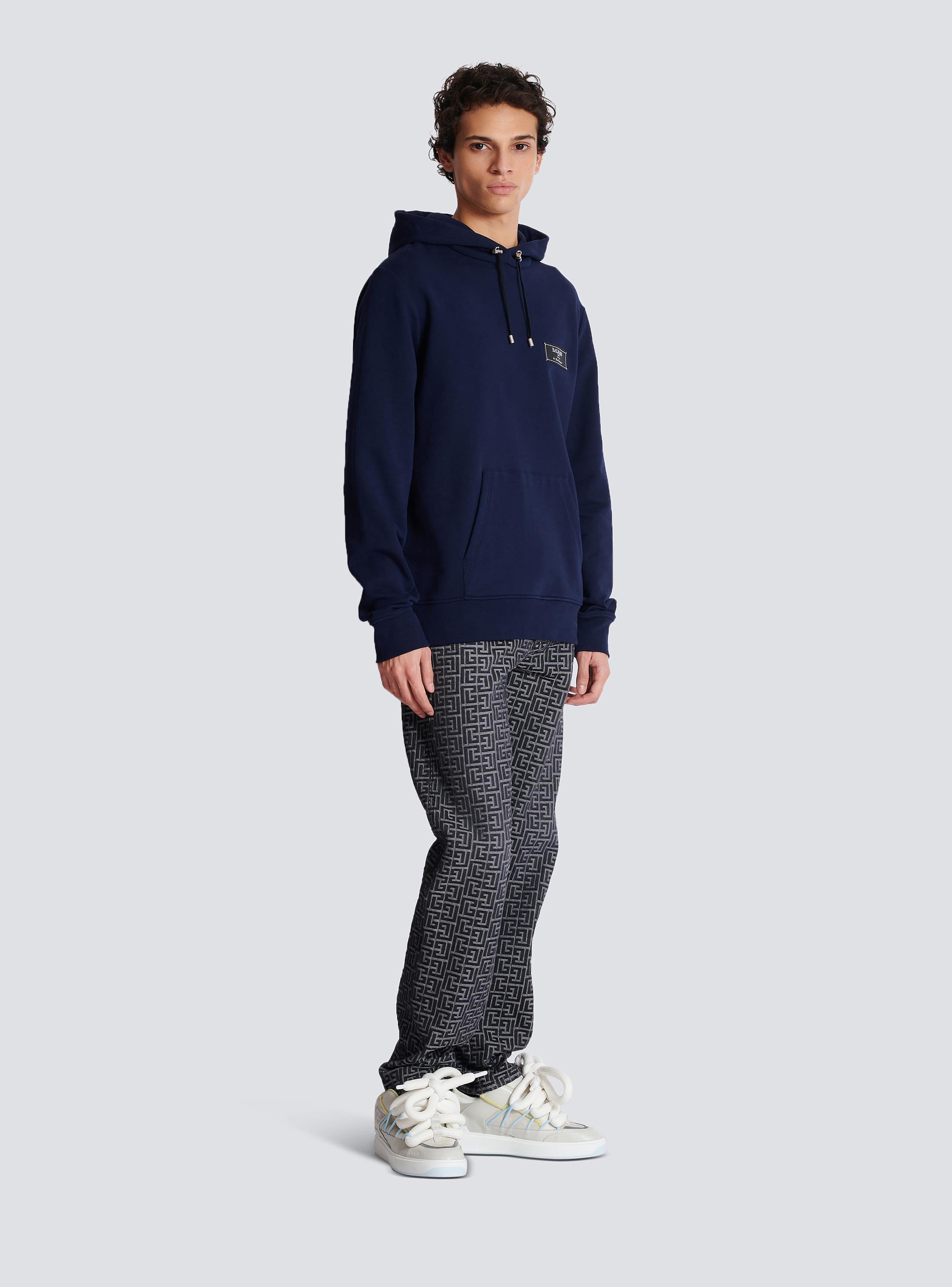 Pierre Balmain hoodie navy - Men | BALMAIN