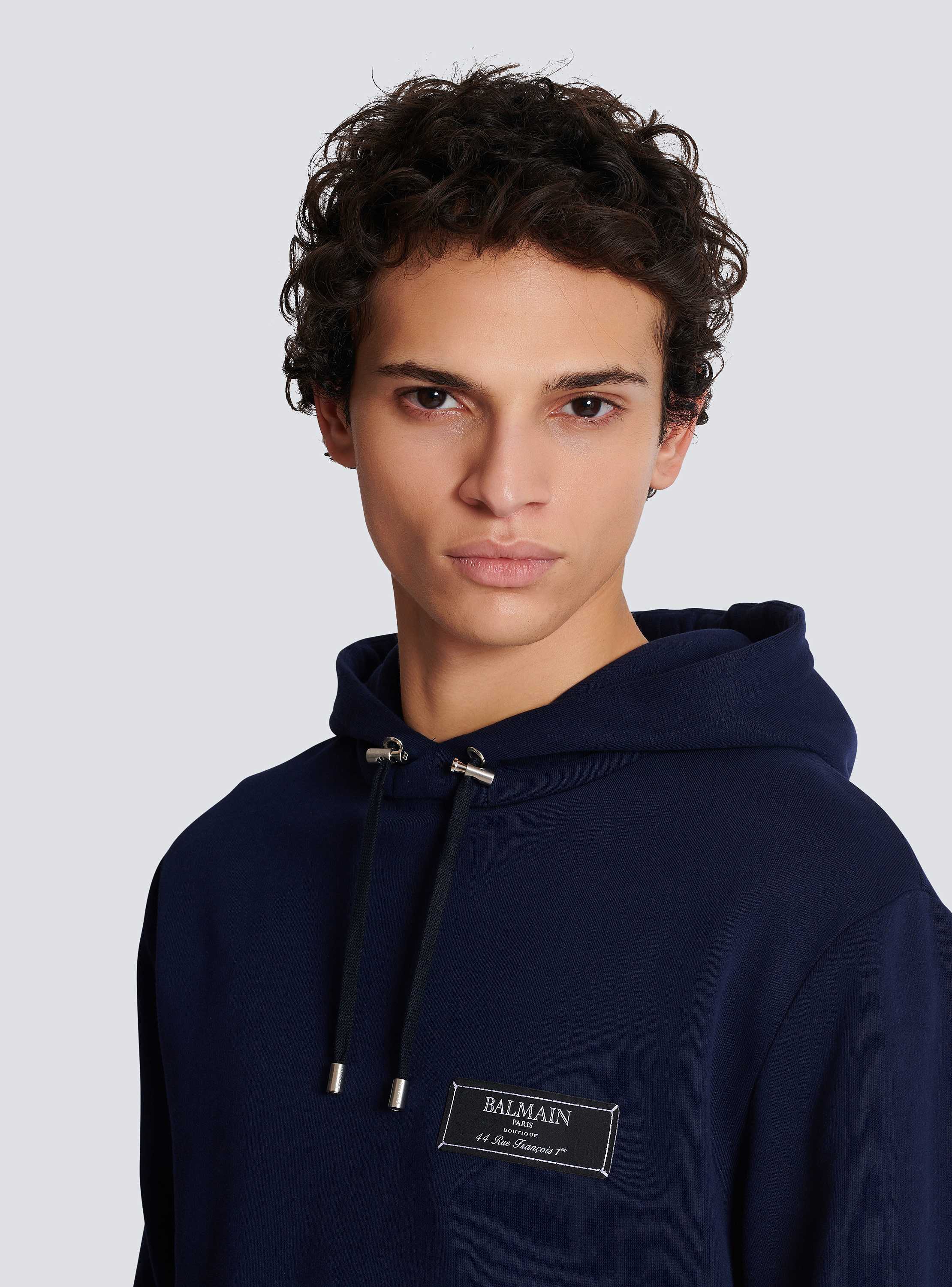 Pierre Balmain hoodie navy - Men | BALMAIN