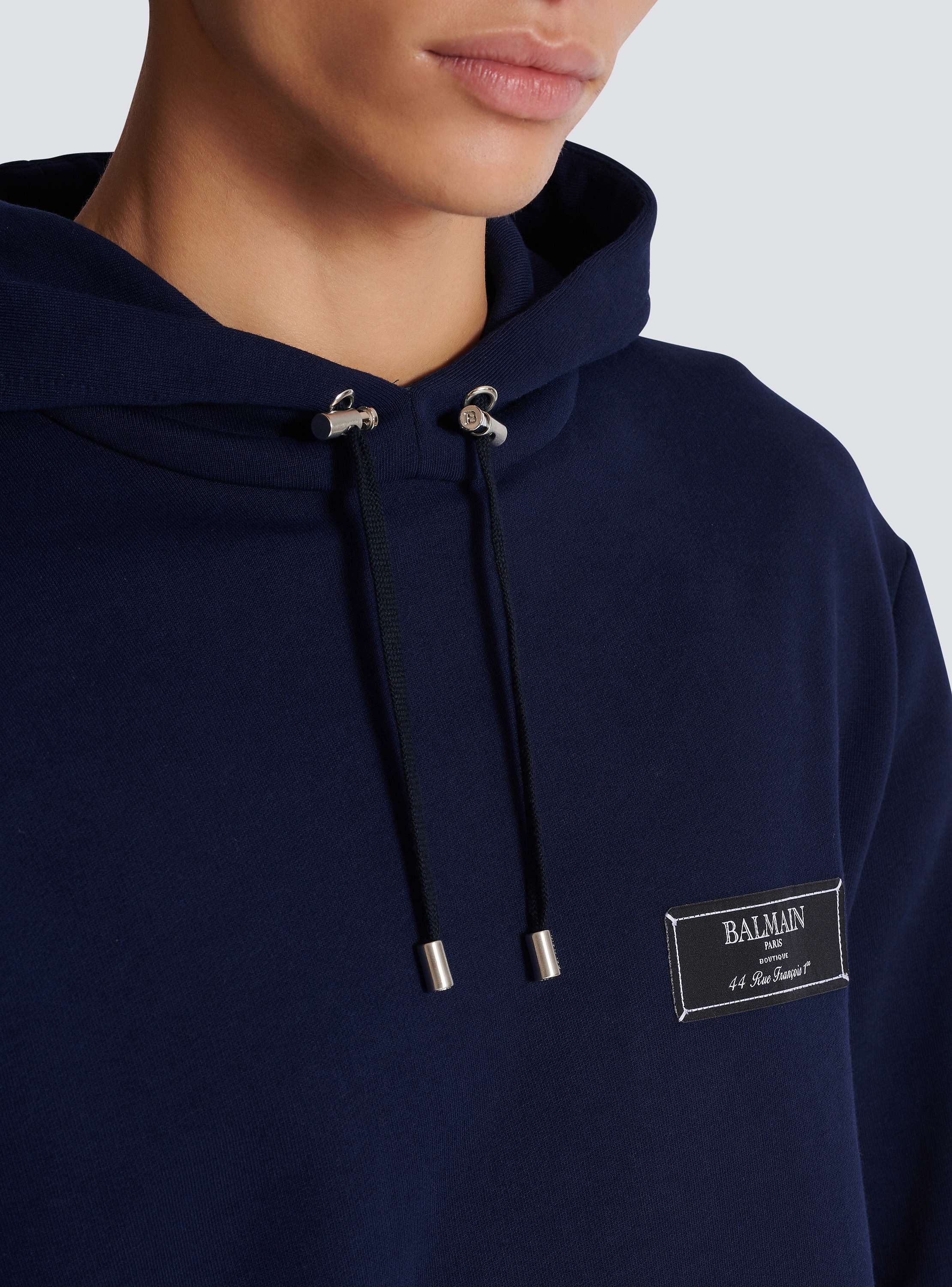 Pierre Balmain hoodie navy - Men | BALMAIN