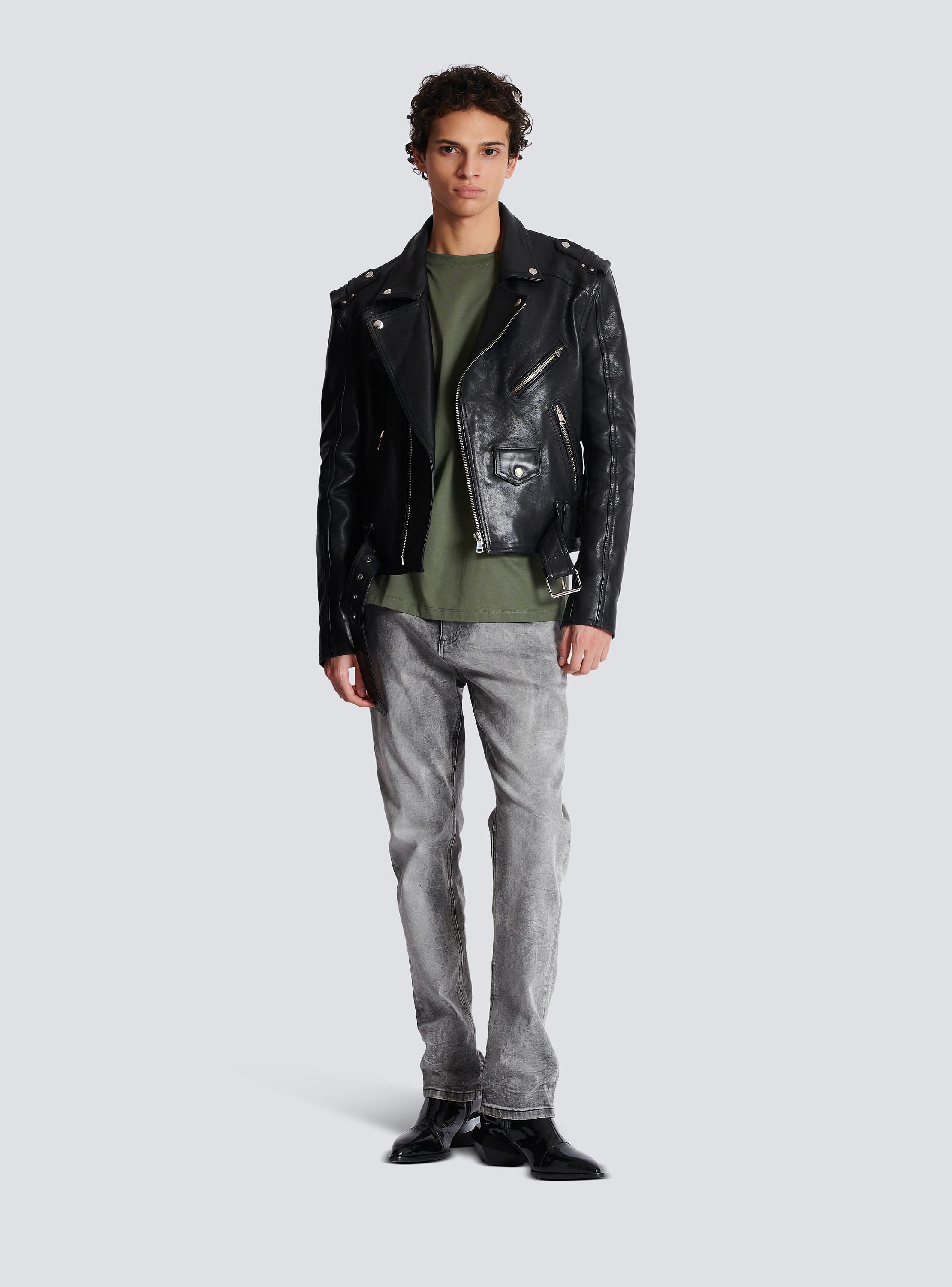 BALMAIN ダークグレー デニム Balmain Denim Jeans | italist