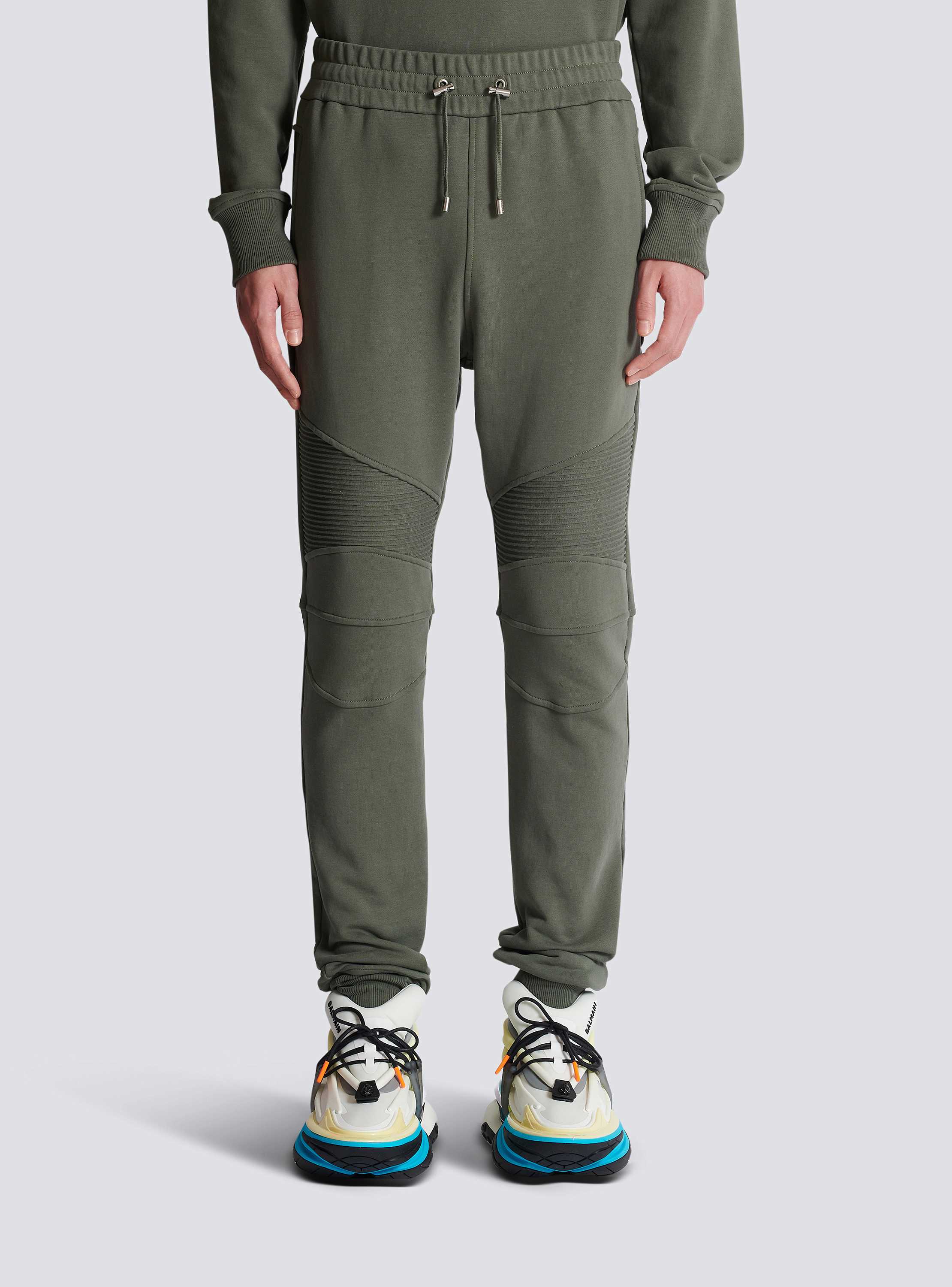 く日はお得♪ - khaki joggers Paris Balmain Flocked Men BALMAIN | パンツ