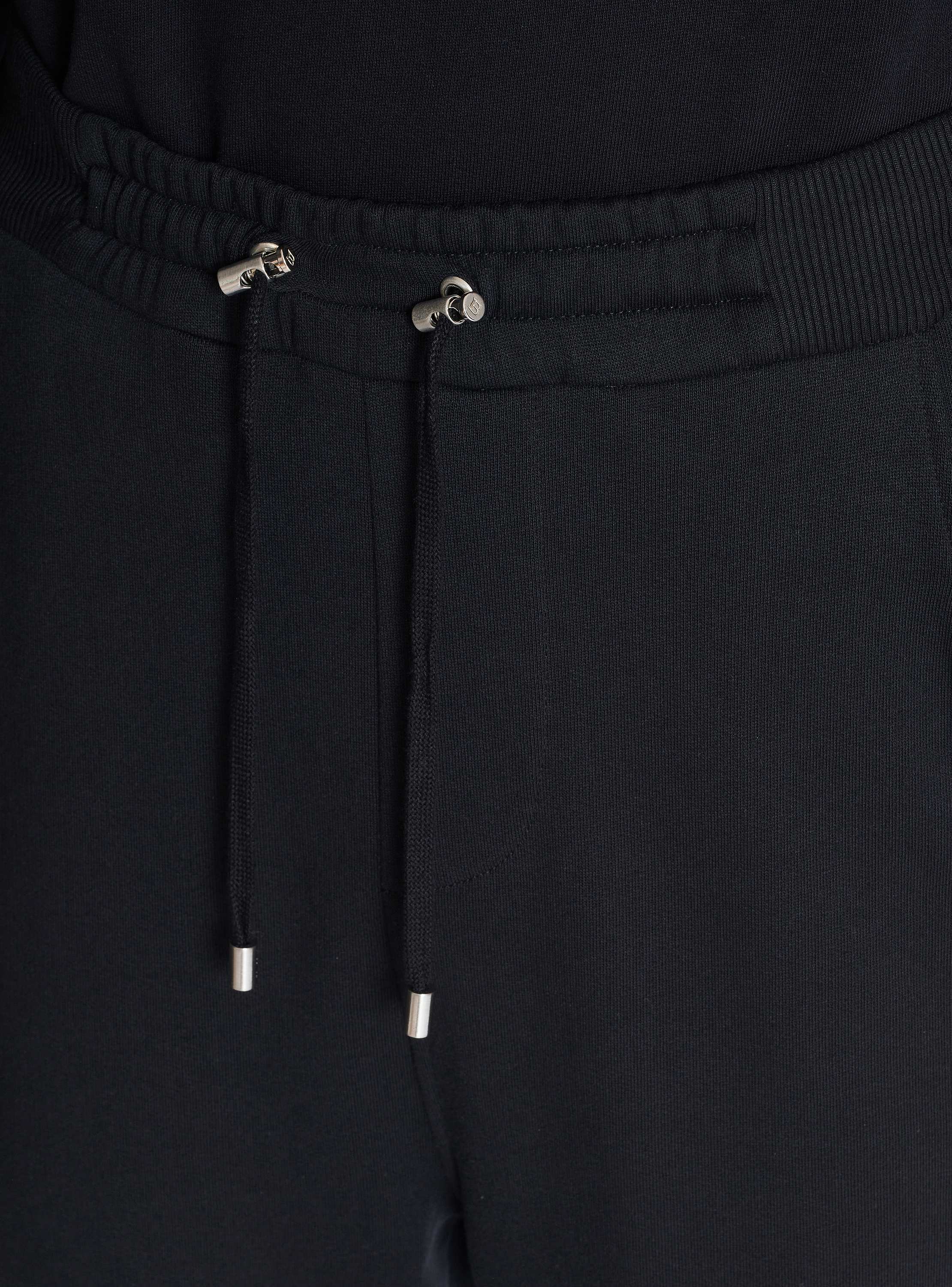 【関税込み】Balmain ブラック ジッパー カーゴパンツ BALMAIN - BH1 PANTS DENIM CARGO TAPERED / コットン カーゴ