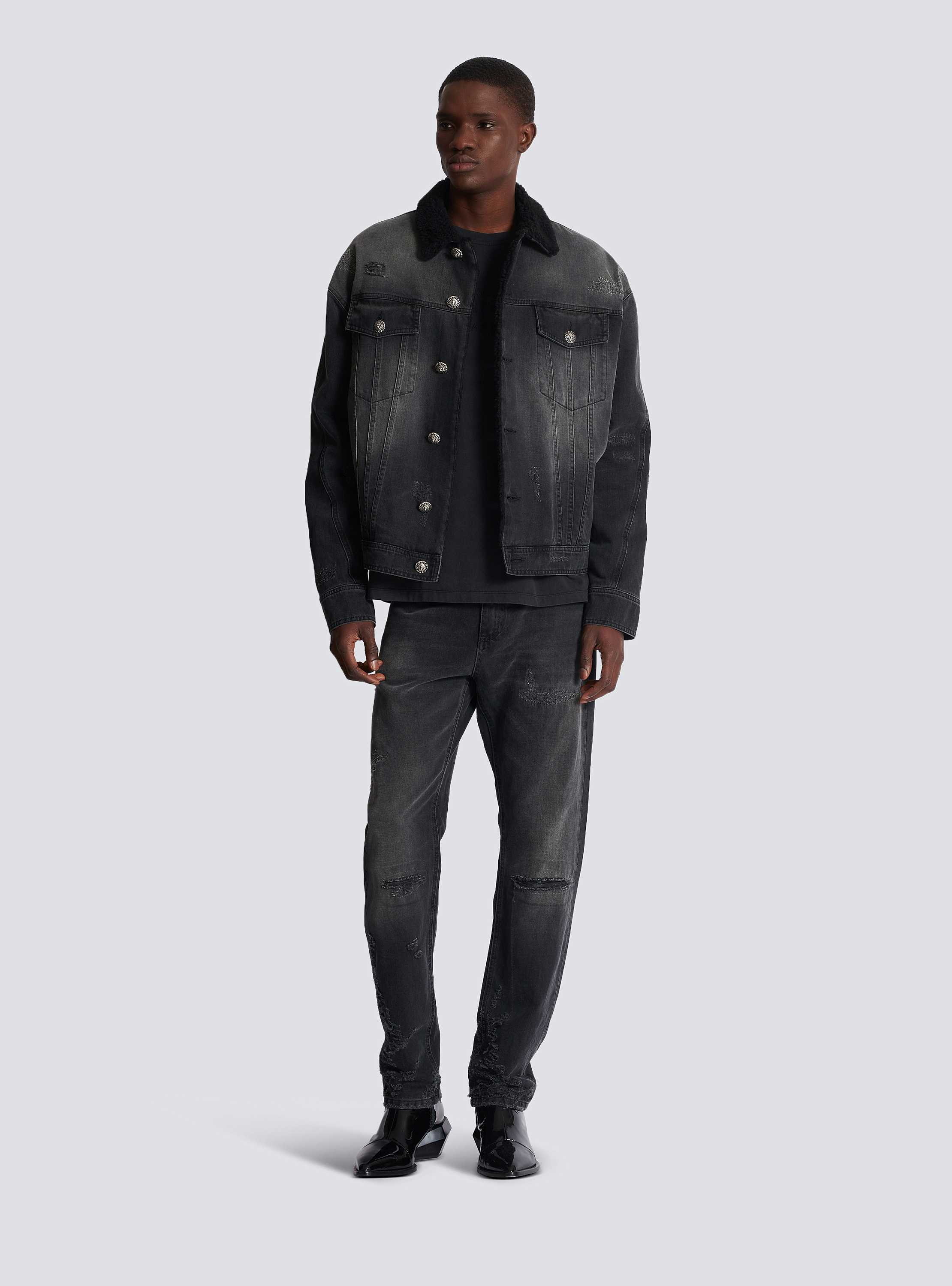 ウォッシュドデニム ジャケット - Men | BALMAIN