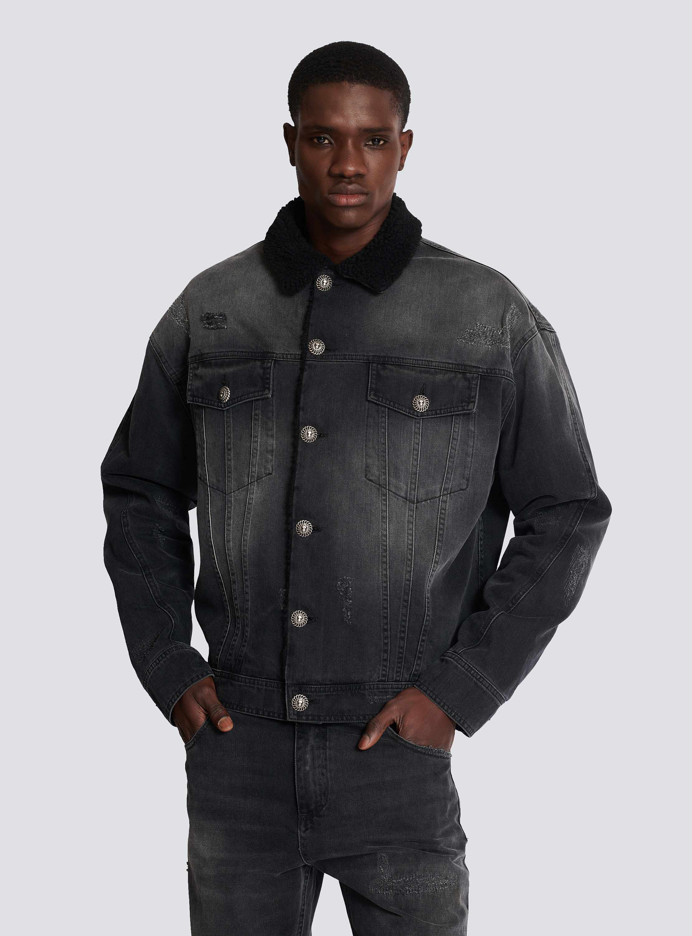ウォッシュドデニム ジャケット - Men | BALMAIN