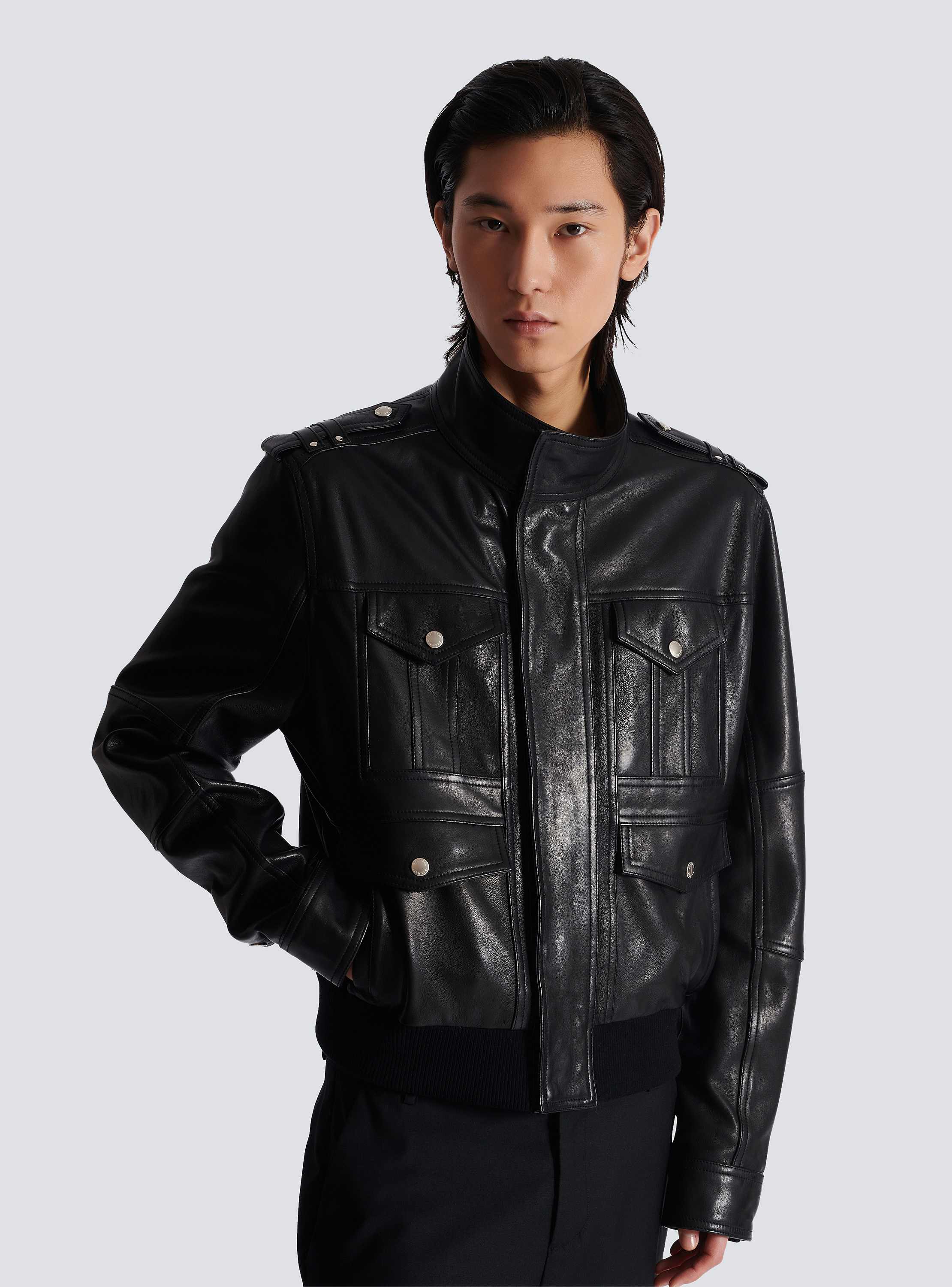 1*4様 90s vintage BALMAIN leather bomber