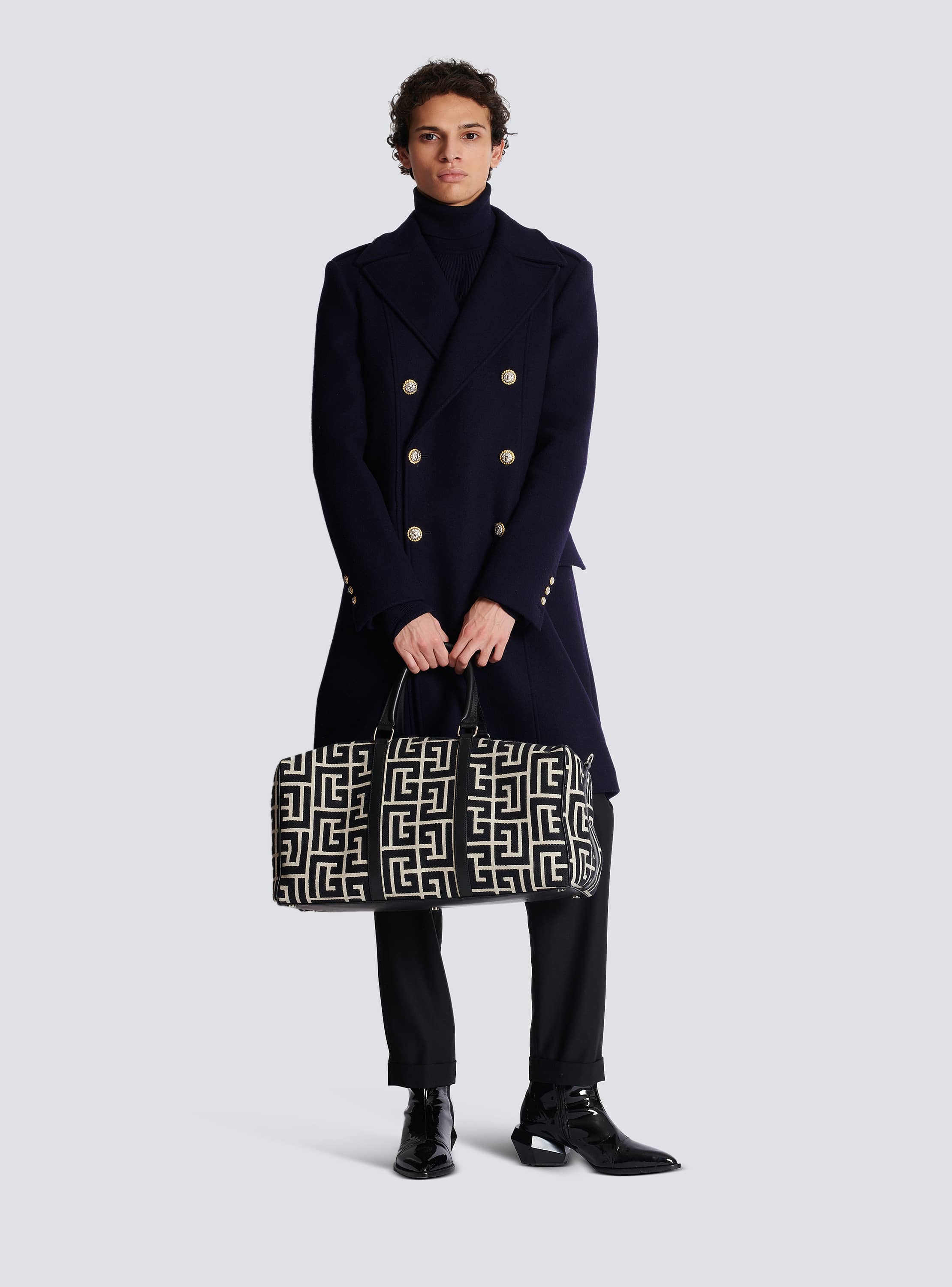 期間限定のお買い得商品 ダブルフェルテッドウール コート - Men | BALMAIN ジャケット・アウター