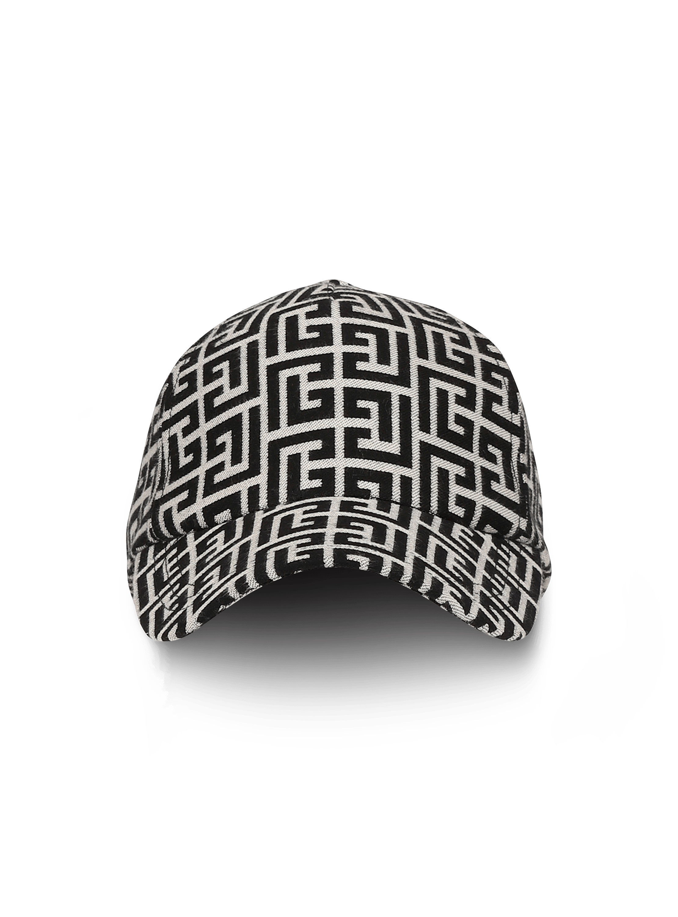 Monogrammed Jacquard Cap