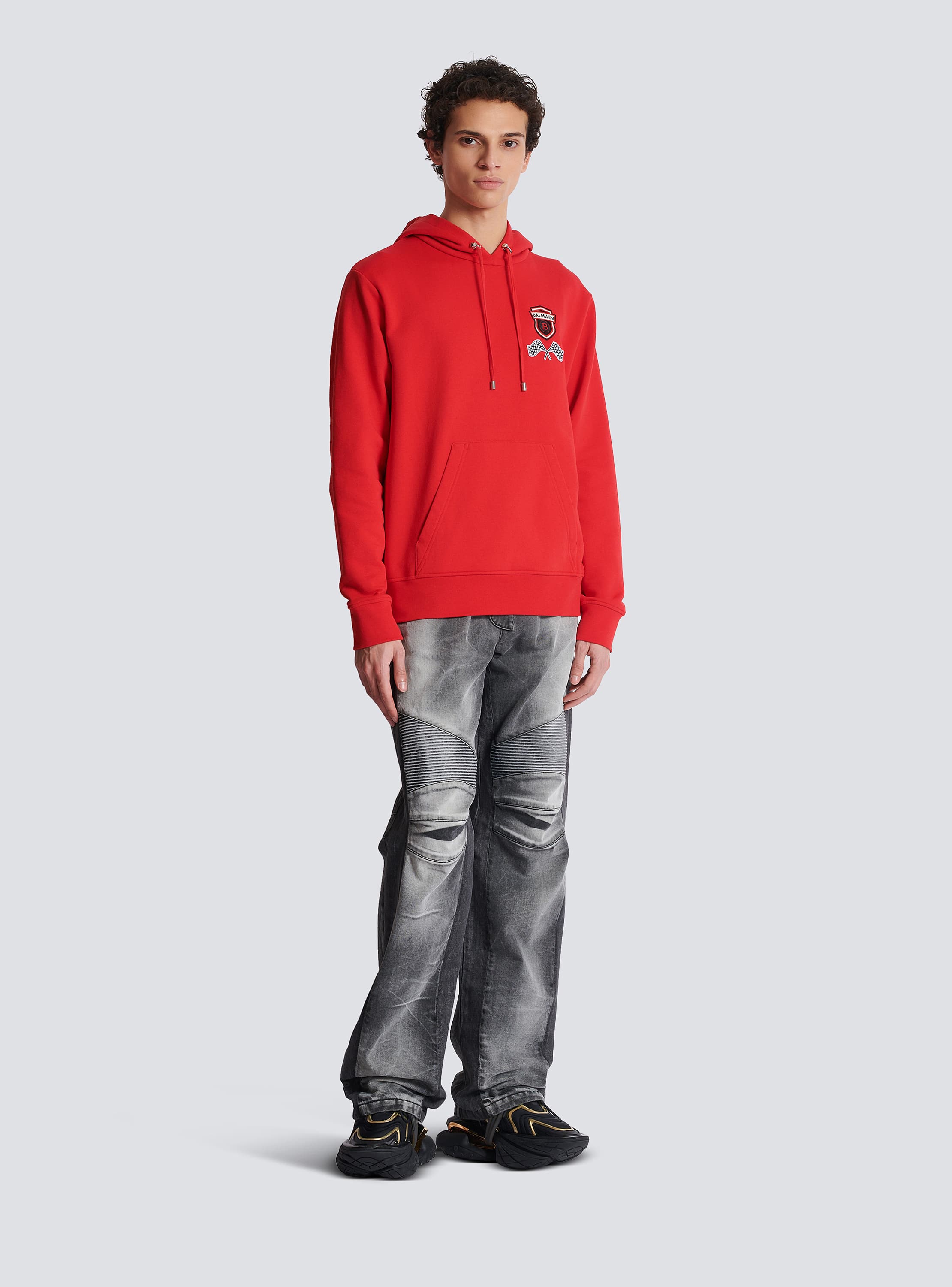 Balmain Racing hoodie - Men | BALMAIN