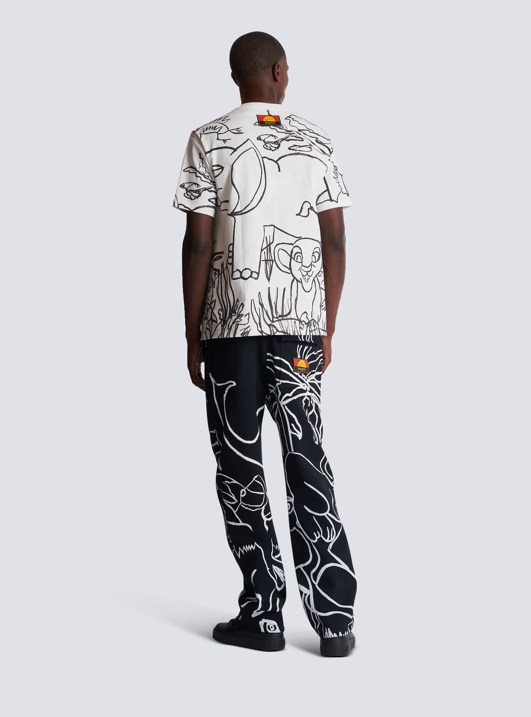 Disney x Balmain: The Lion King - Relaxed T-shirt with