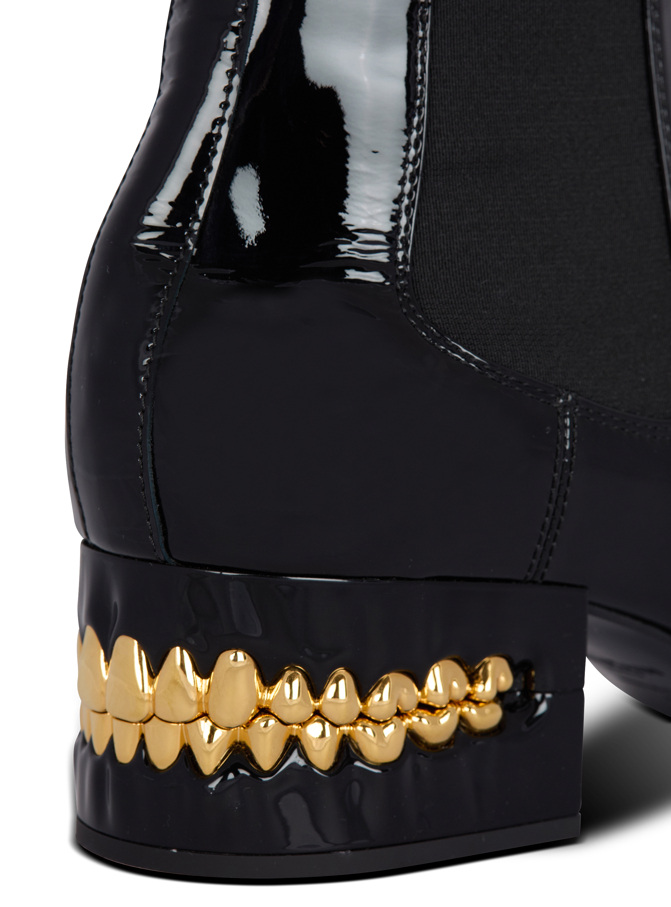 Eden patent leather Chelsea boots black - Men | BALMAIN