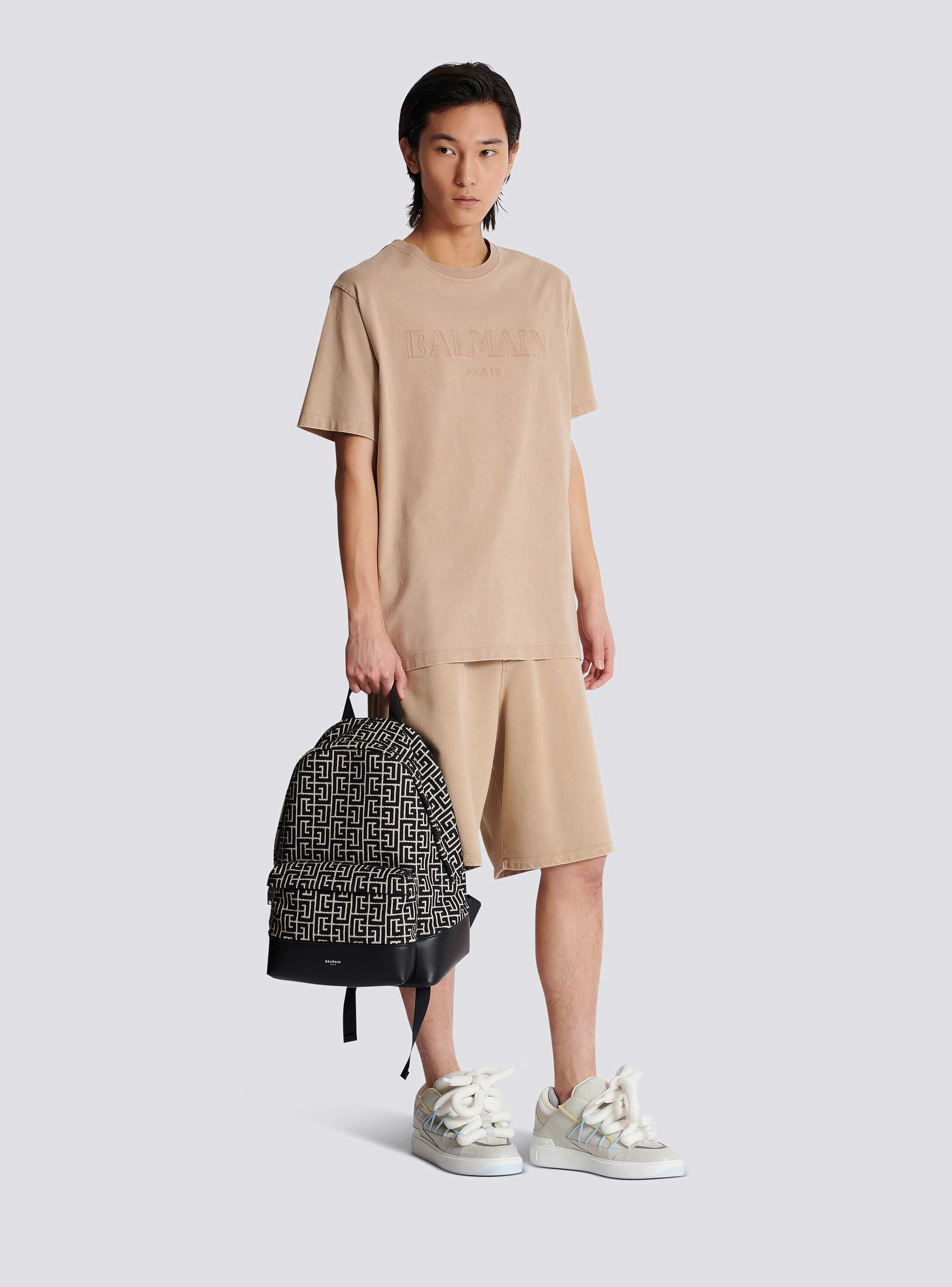 ワンピなど最旬ア！ ジャカード モノグラム BALMAIN | Men - バックパック バッグパック/リュック