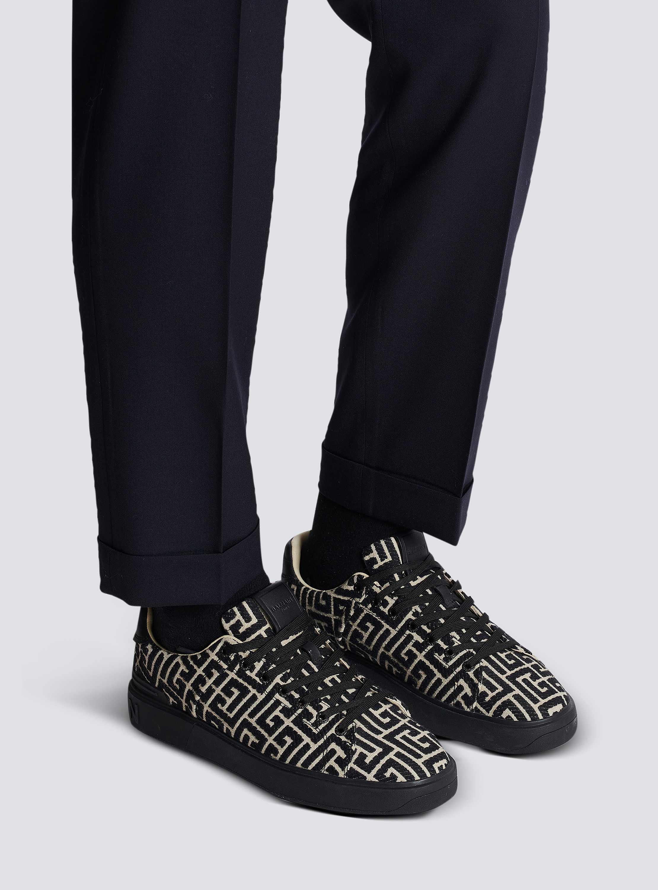 スニーカー BALMAIN B-COURT SNEAKER B-Court Flip sneakers in leather and suede - Men | BALMAIN
