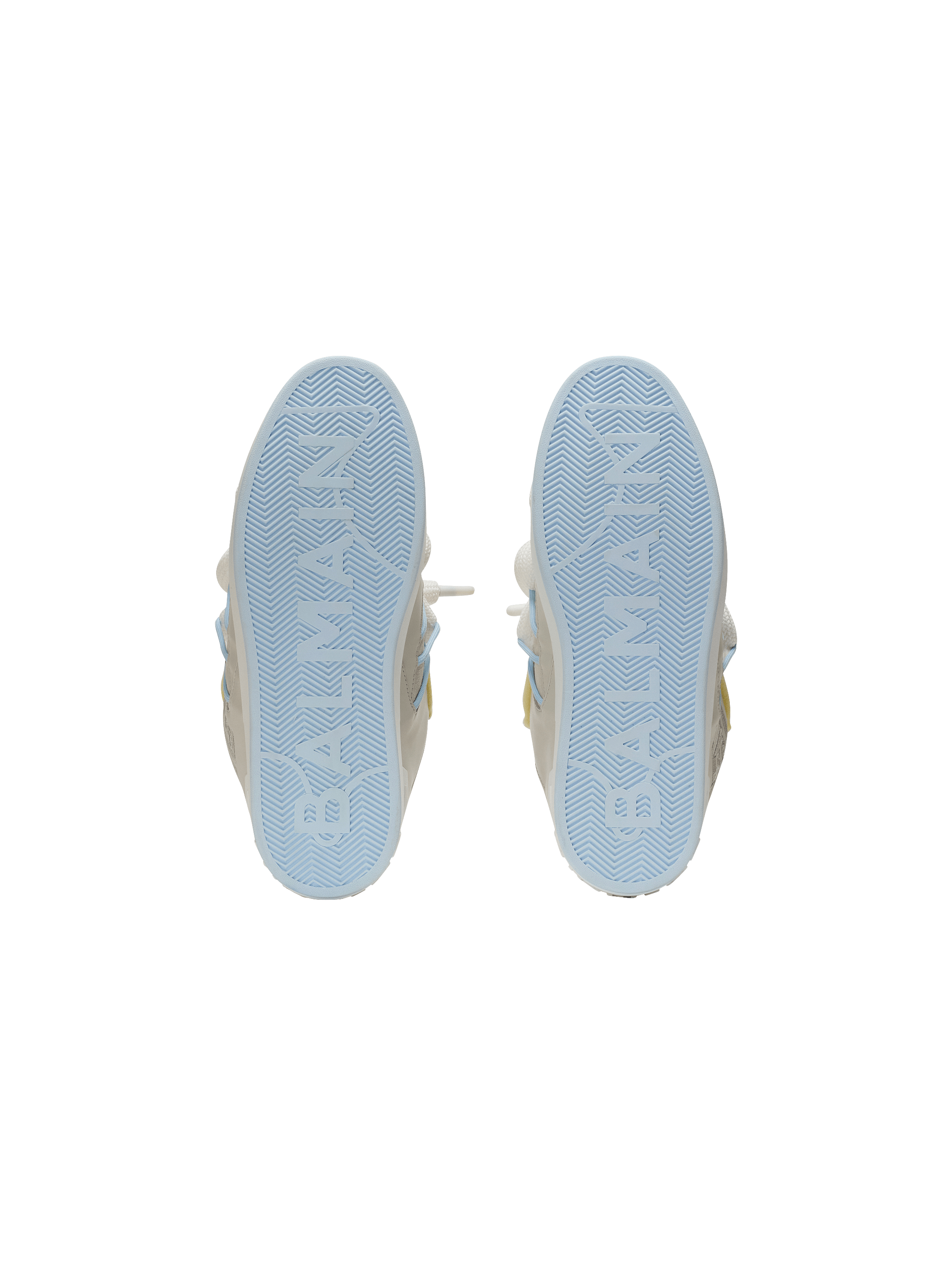 B-Court Puffy Skate sneakers in calfskin and suede grey B-Court Puffy Skate sneakers in calfskin and suede grey