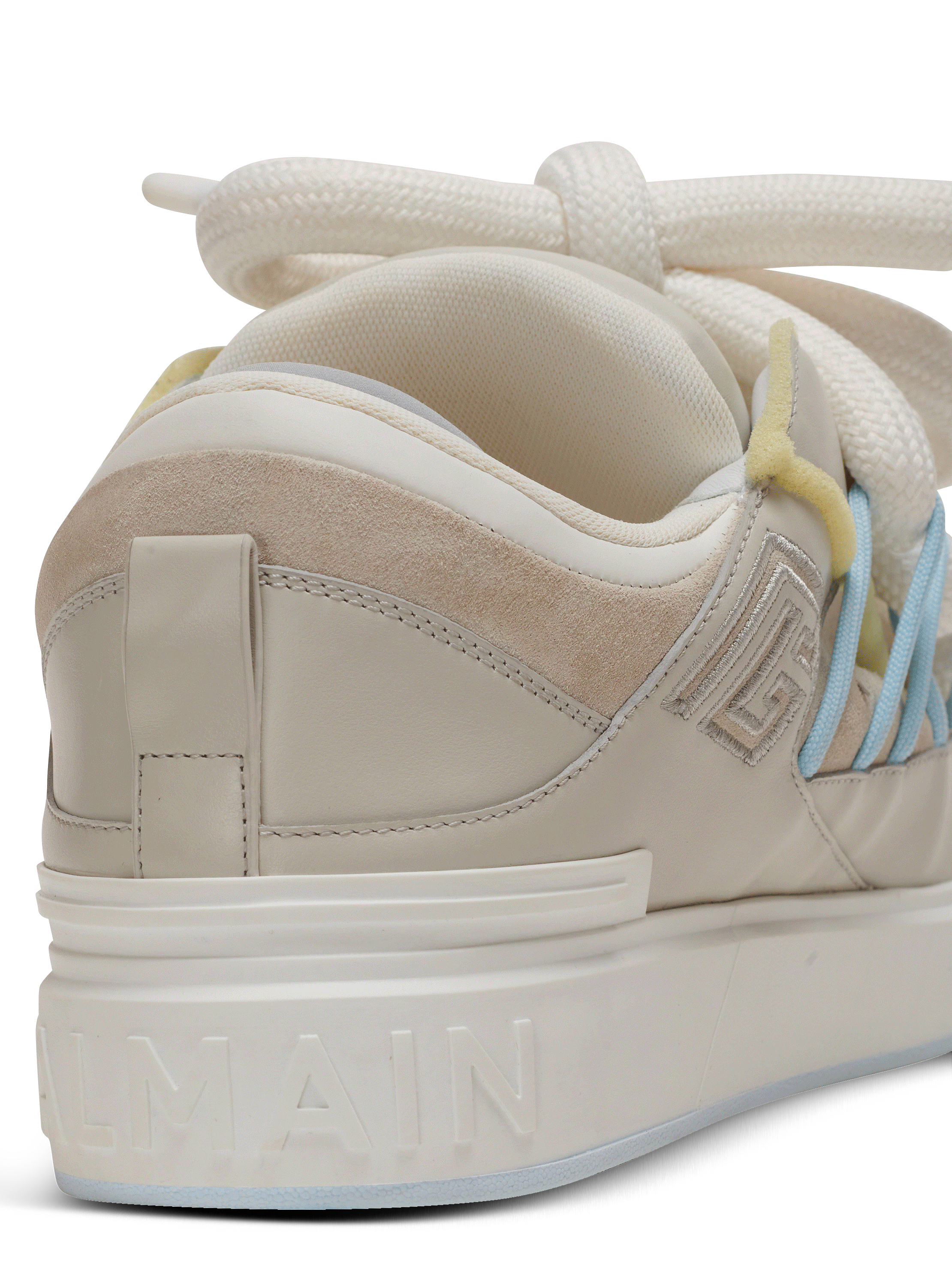 B-Court Puffy Skate sneakers in calfskin and suede - Men