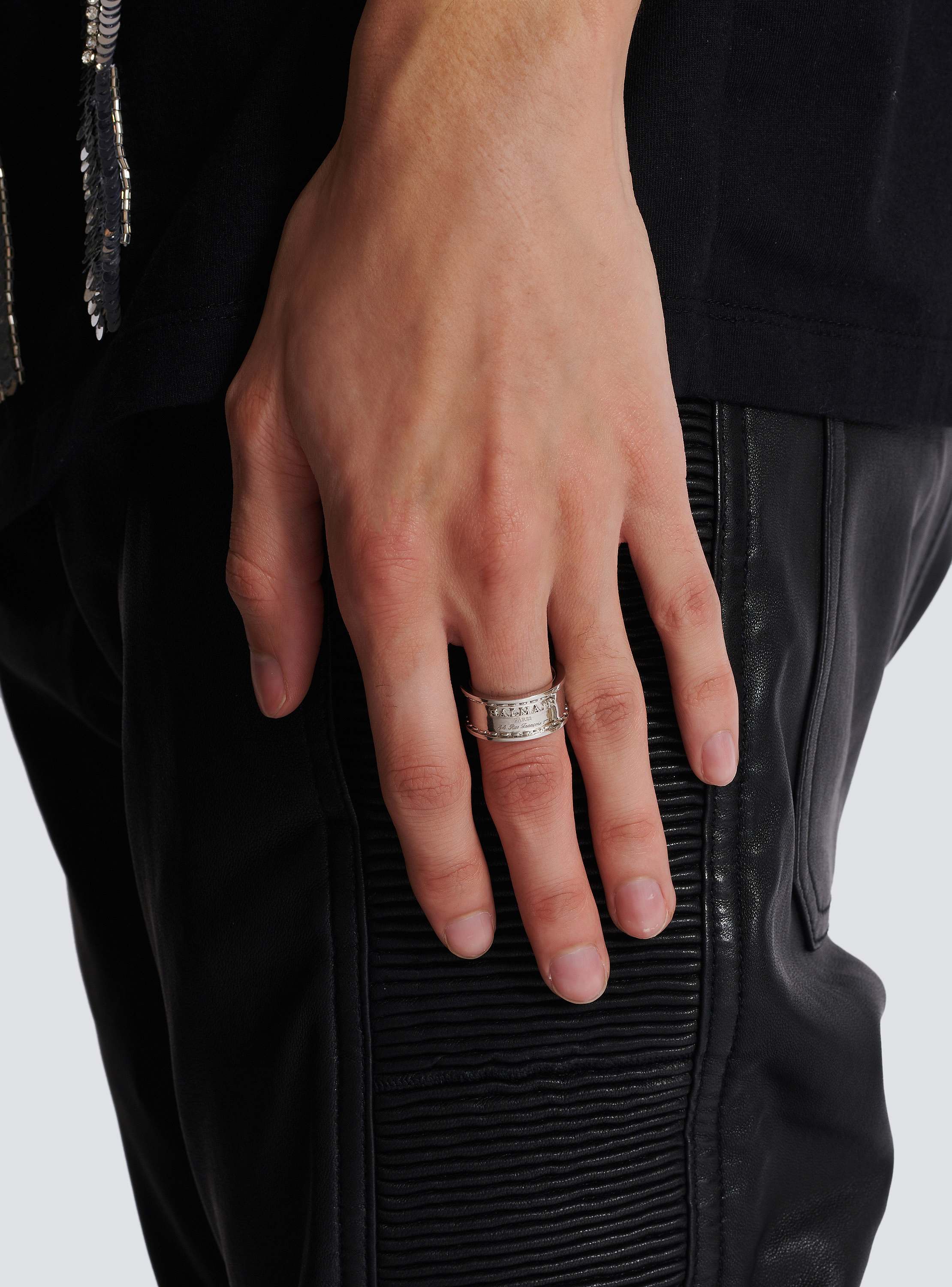 Signature Tubular brass ring