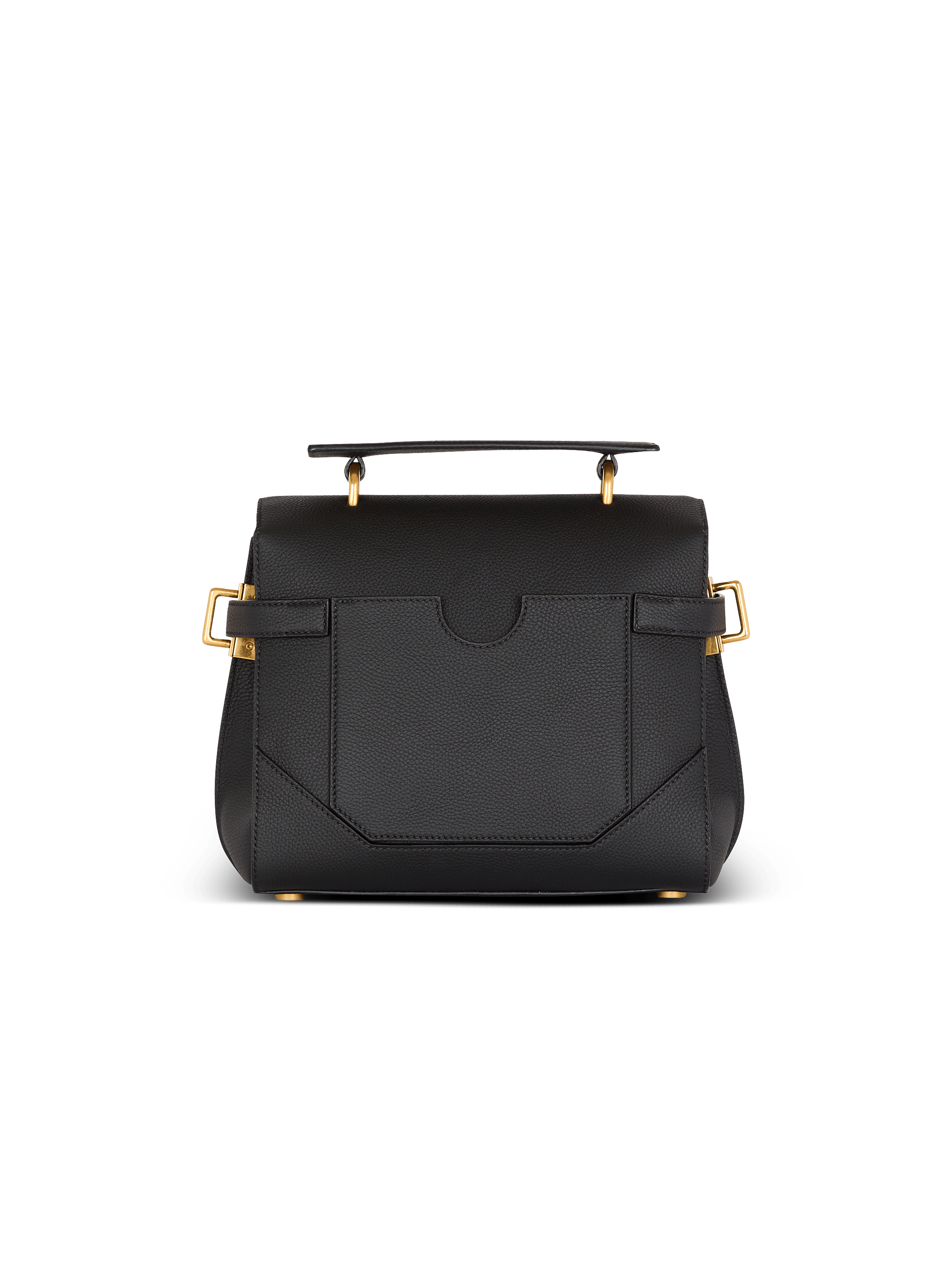 B-Buzz 23 grained leather bag - Women | BALMAIN