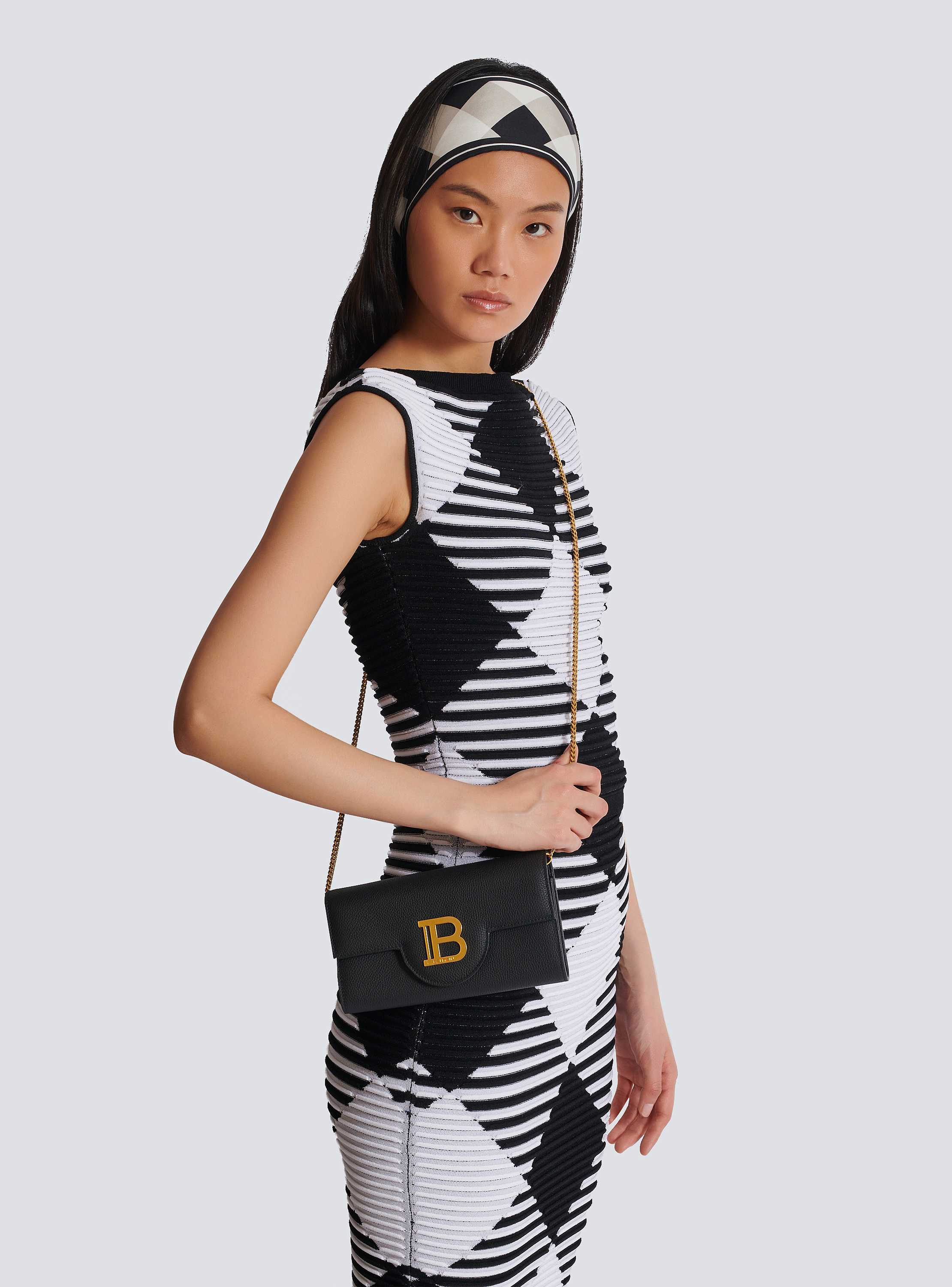 Balmain // Teal & Gold Striped Metallic Top – VSP Consignment
