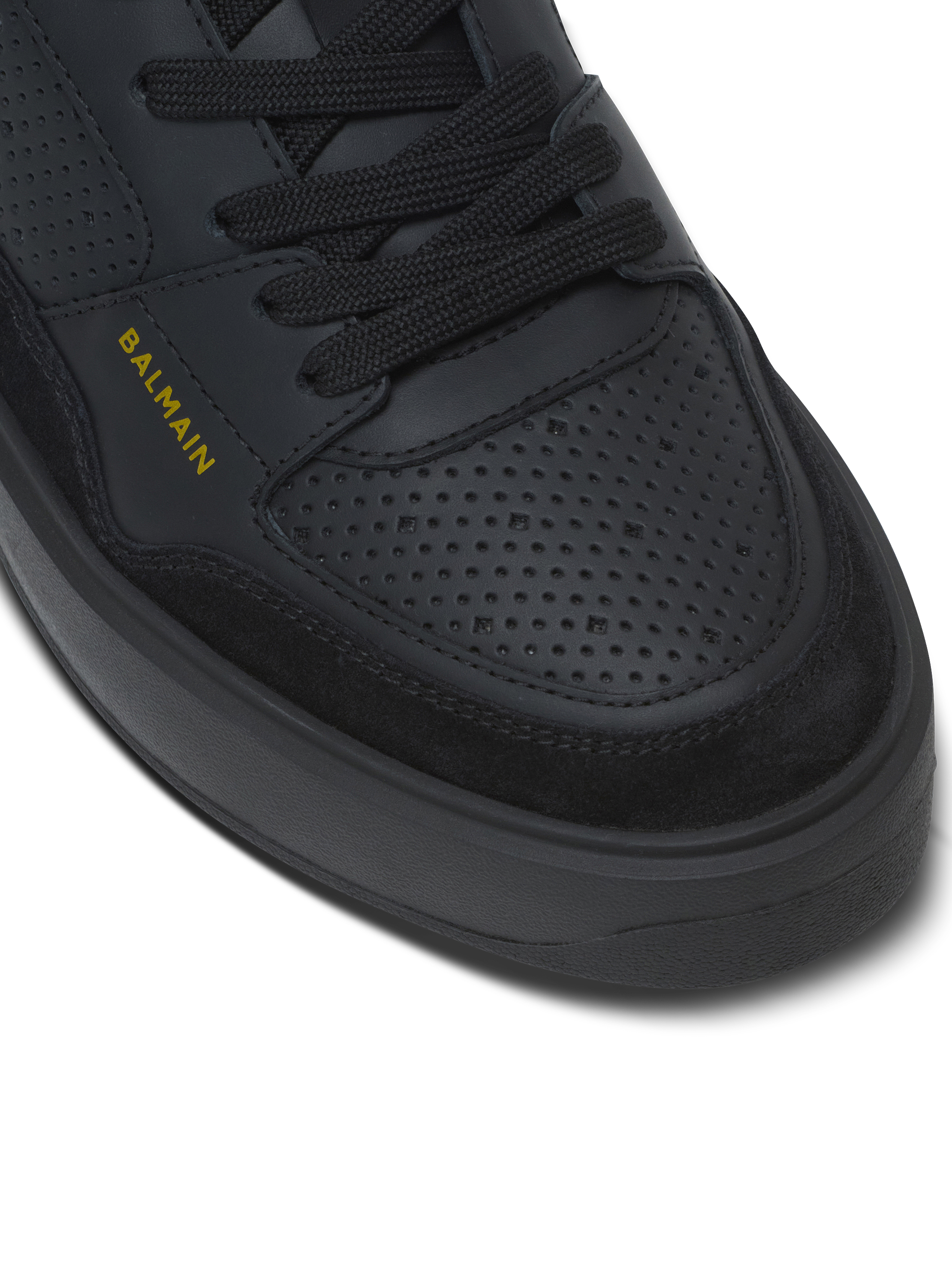 B-Court Flip trainers in calfskin - Women | BALMAIN