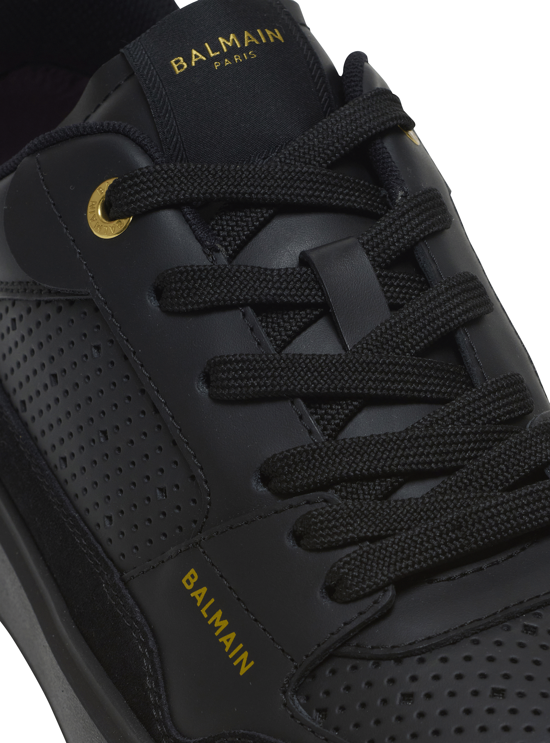 B-Court Flip trainers in calfskin - Women | BALMAIN