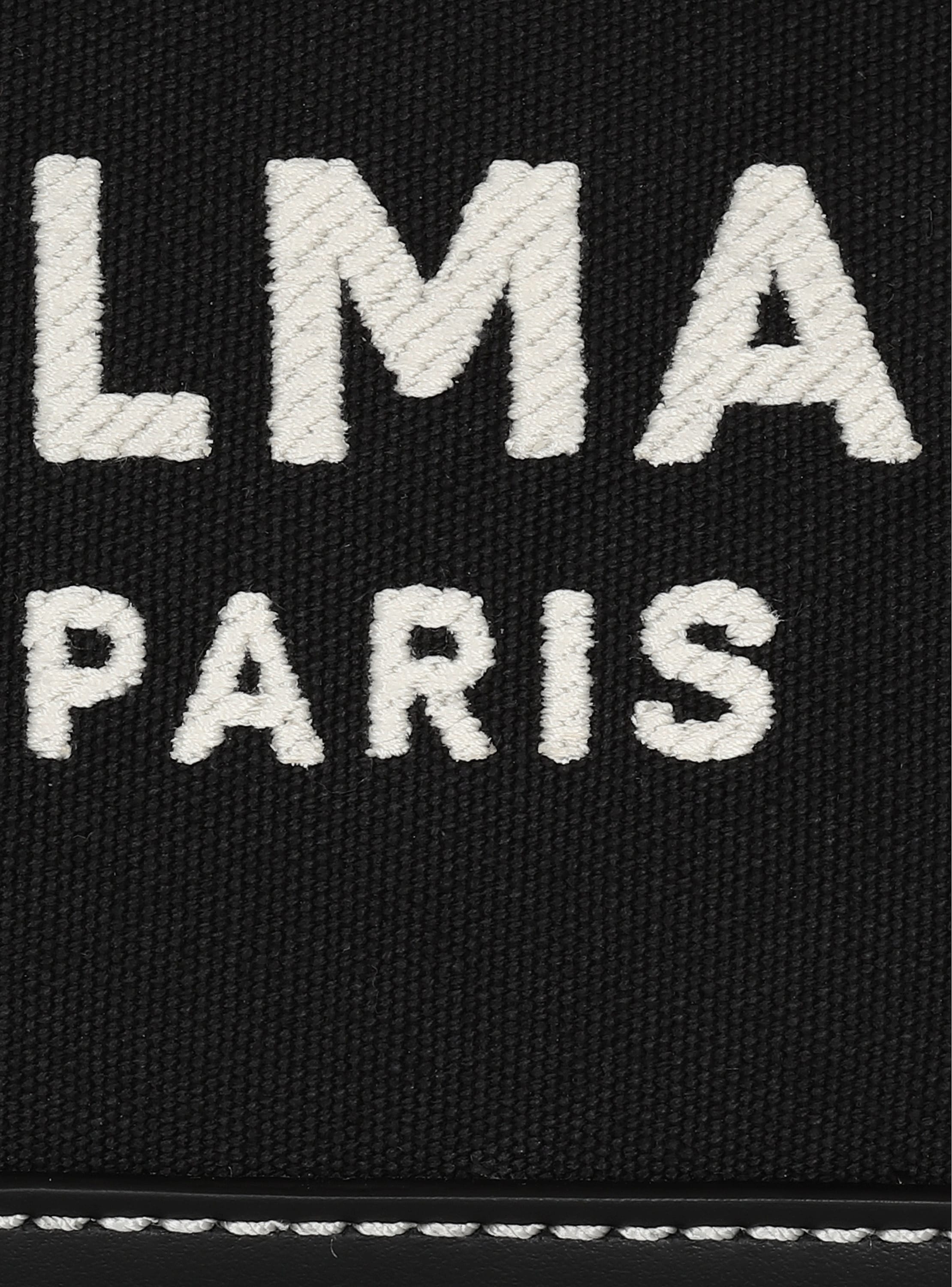 B-Army handbag in monogrammed canvas and leather