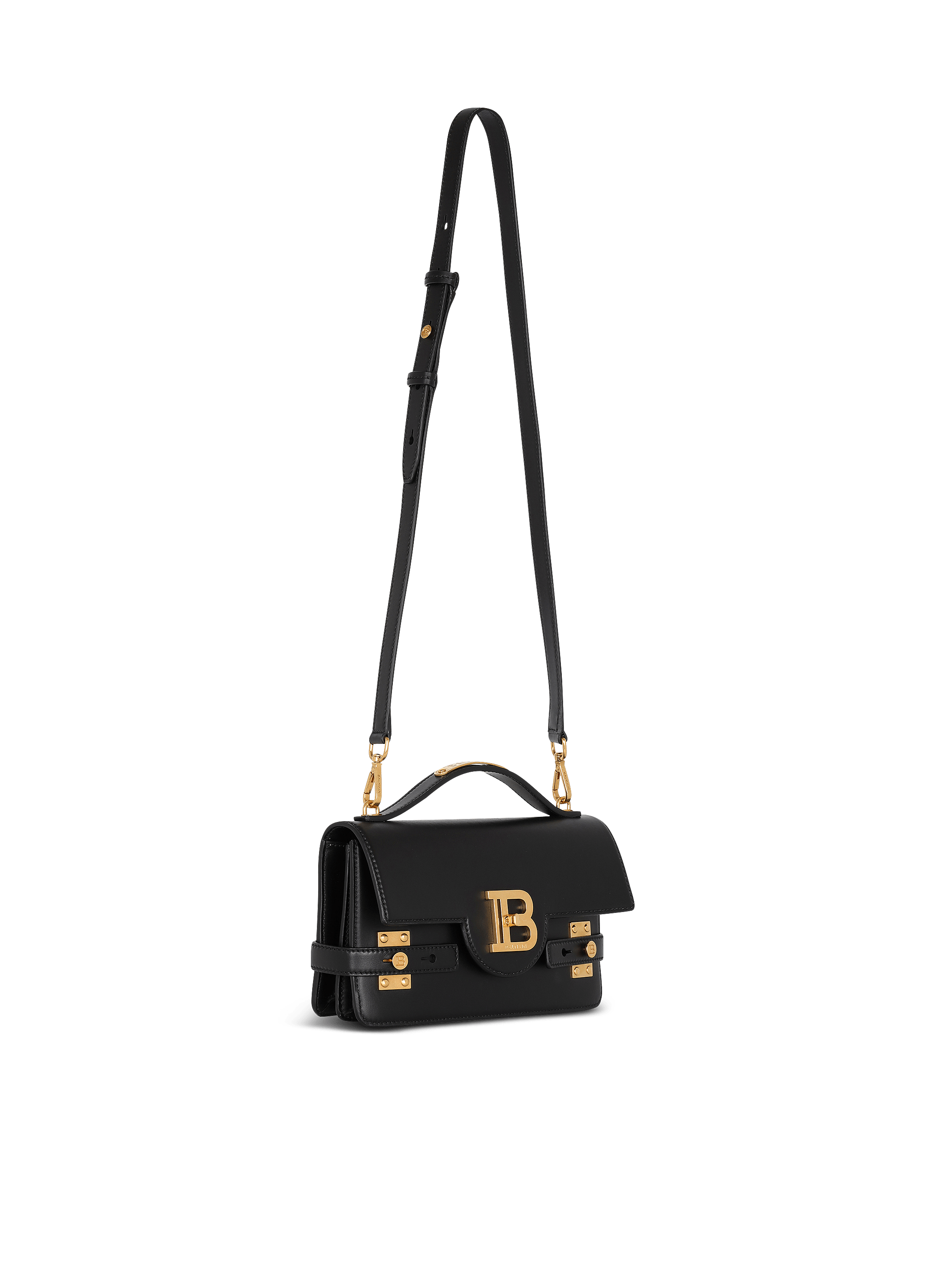 最安 Smooth leather BALMAIN | Women - black bag 24 B-Buzz その他