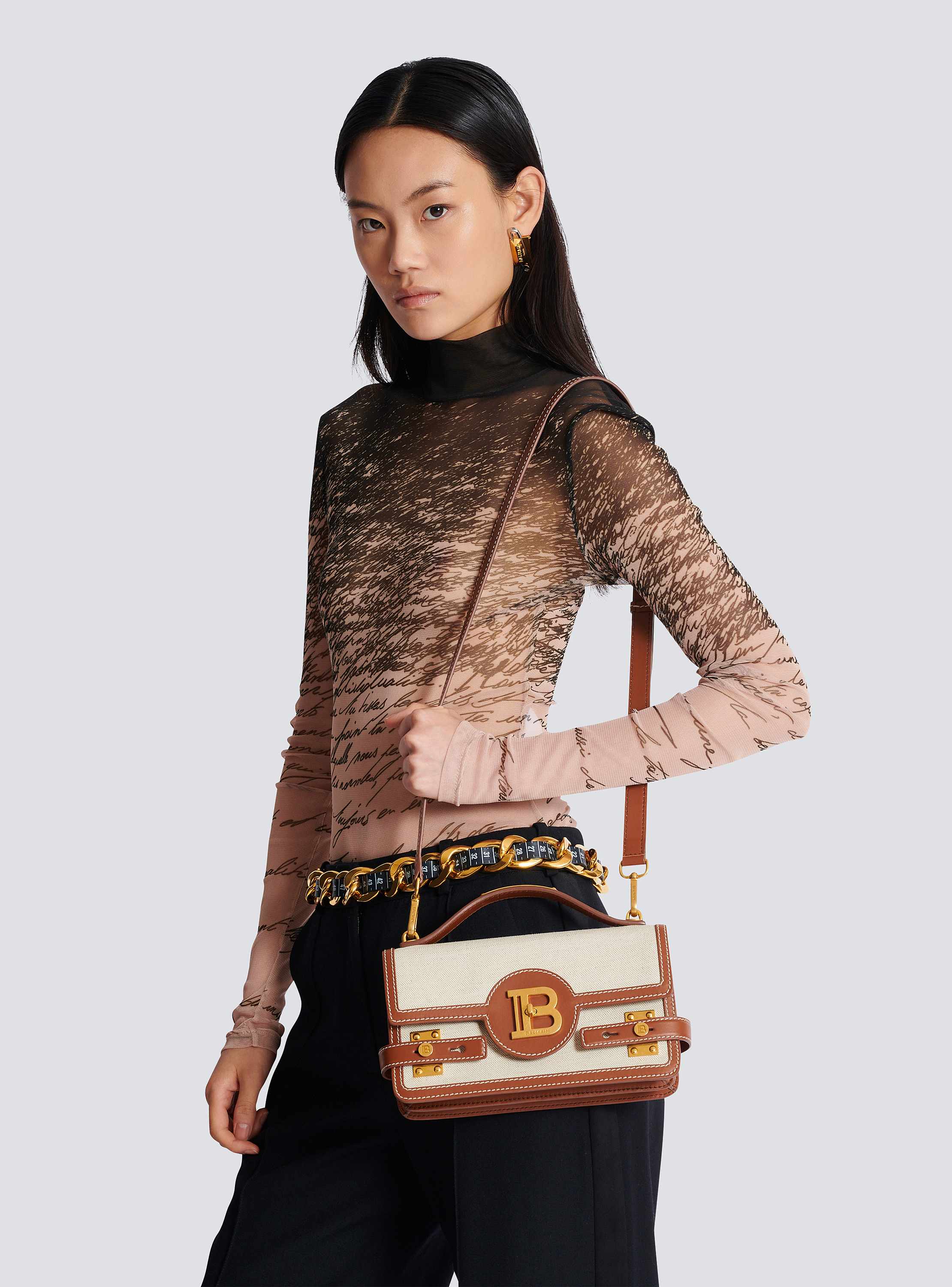 BALMAIN B-Buzz 36 モノグラム トートバッグ - メルカリ