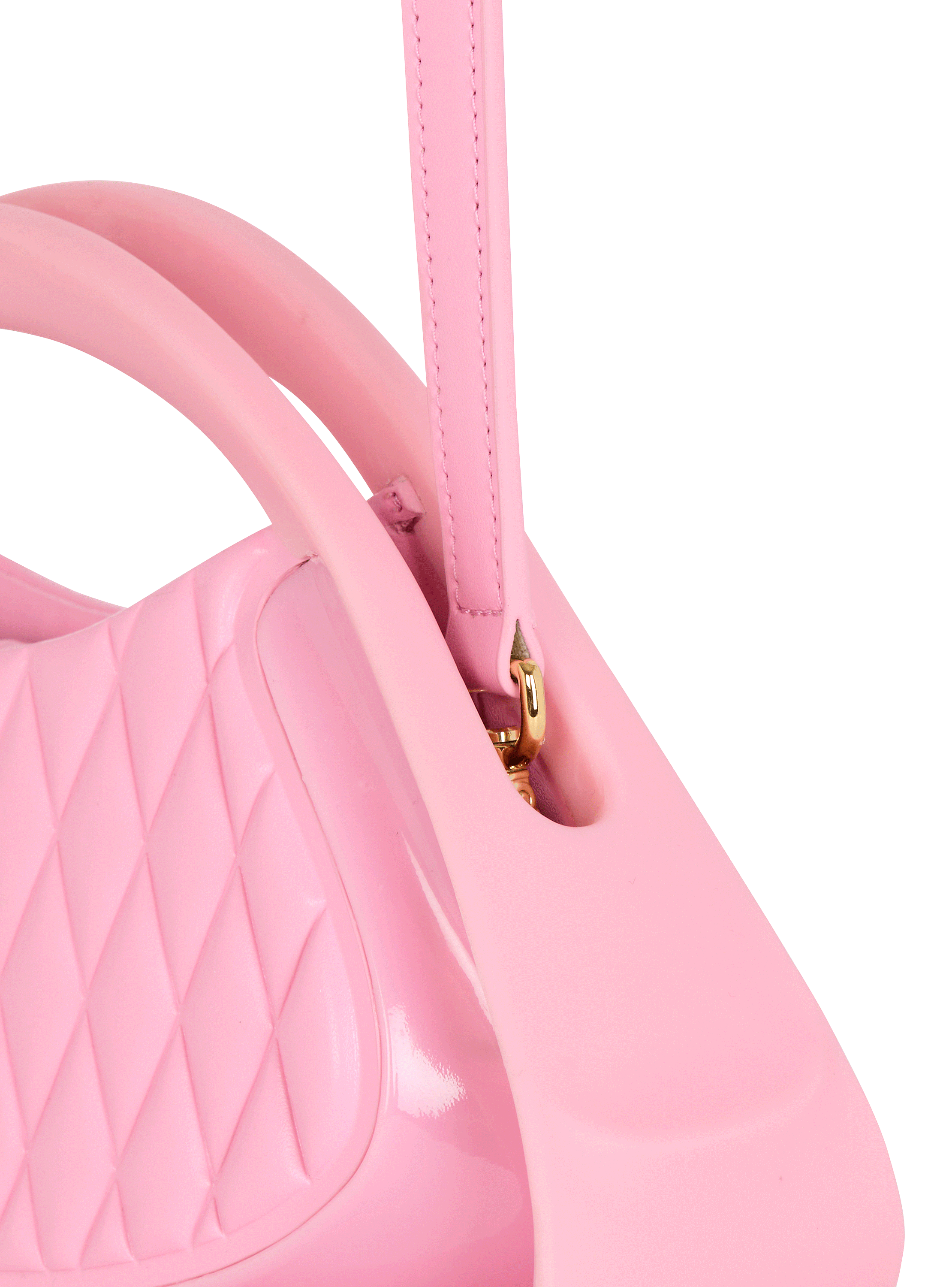 商品画像：Quilted medium Jolie Madame bag gold - Women | BALMAIN 4
