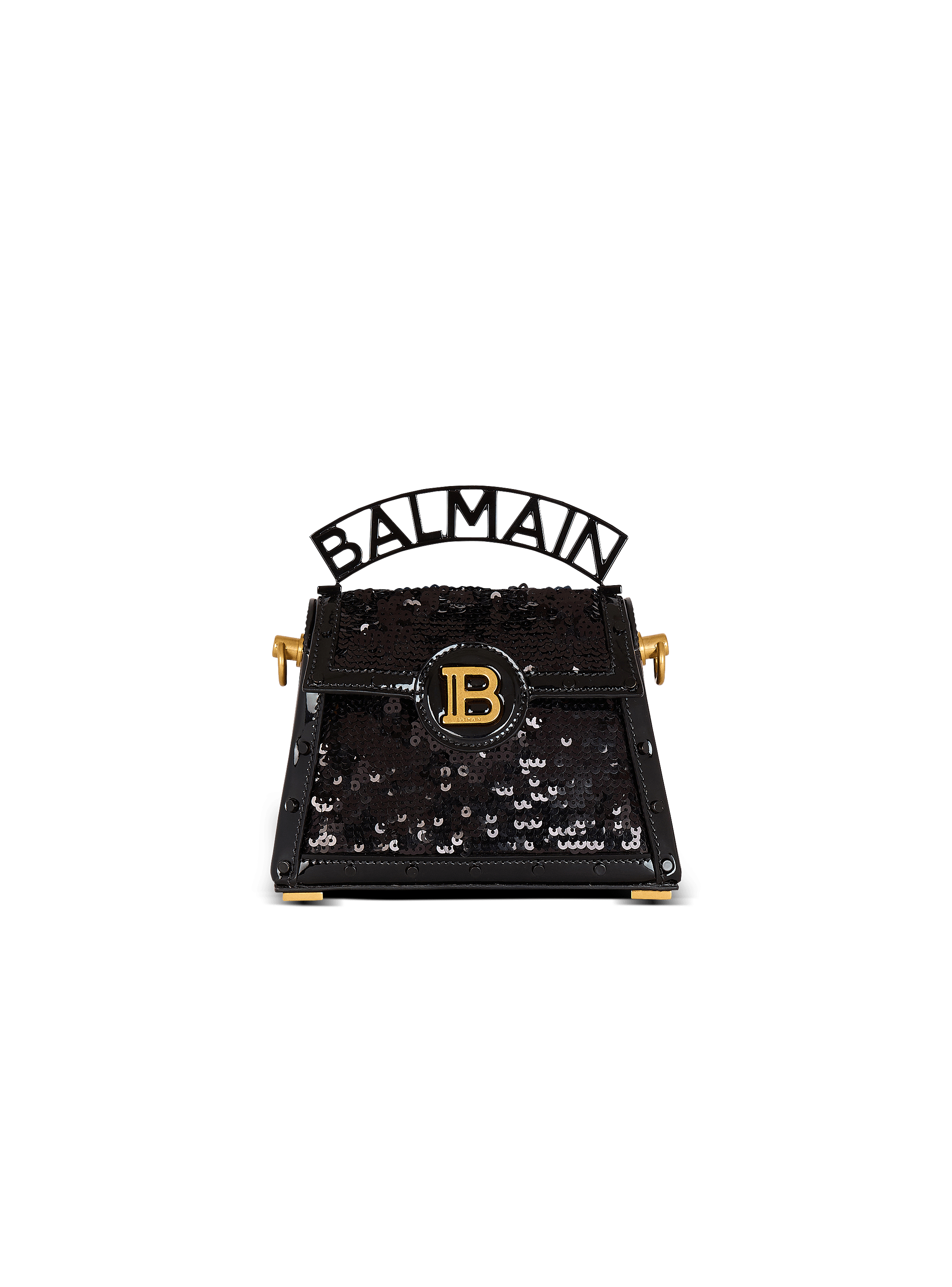 B-Buzz Dynasty Small bag in leather and sequins