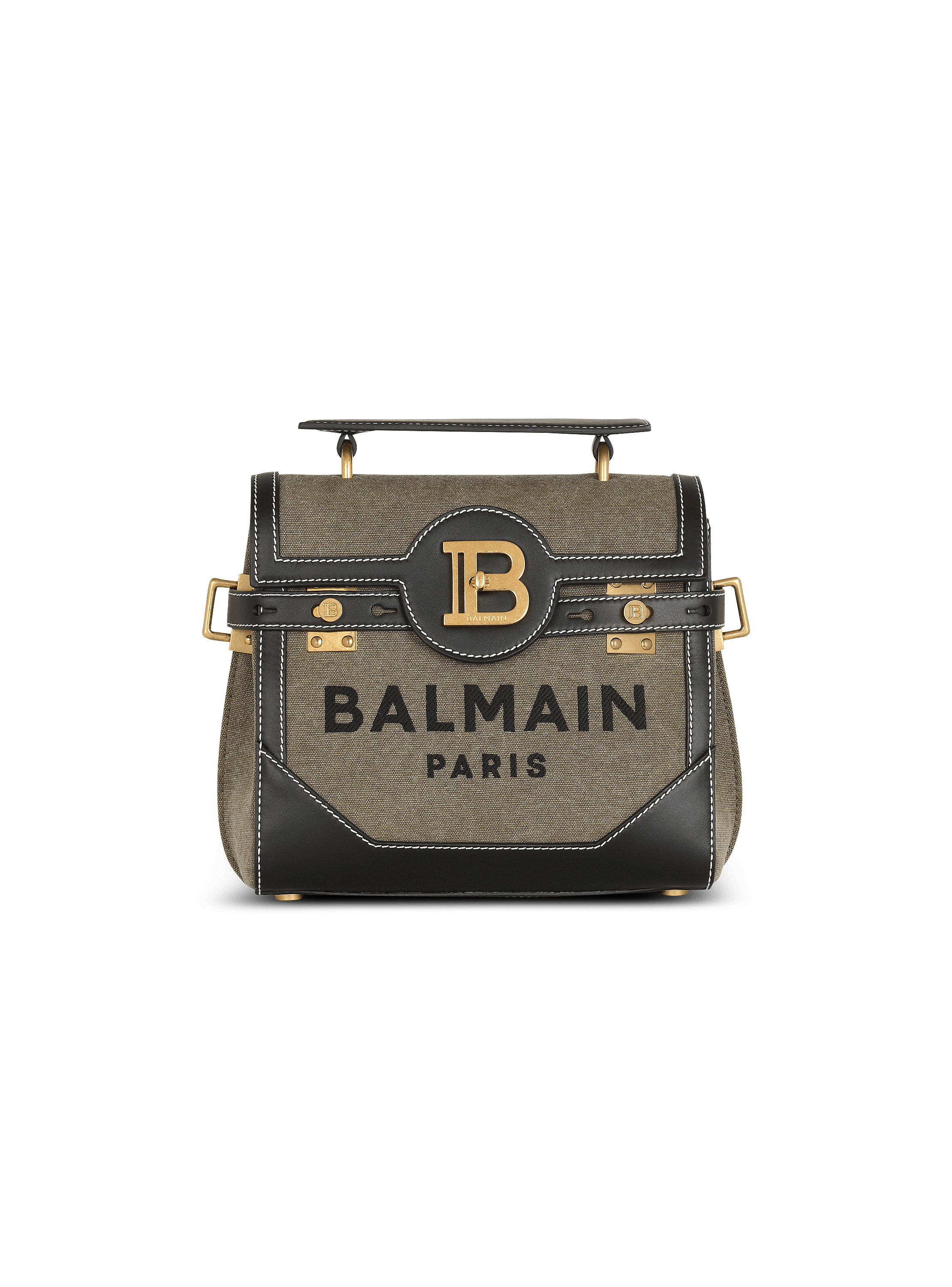 Canvas B-Buzz 23 bag with leather panels