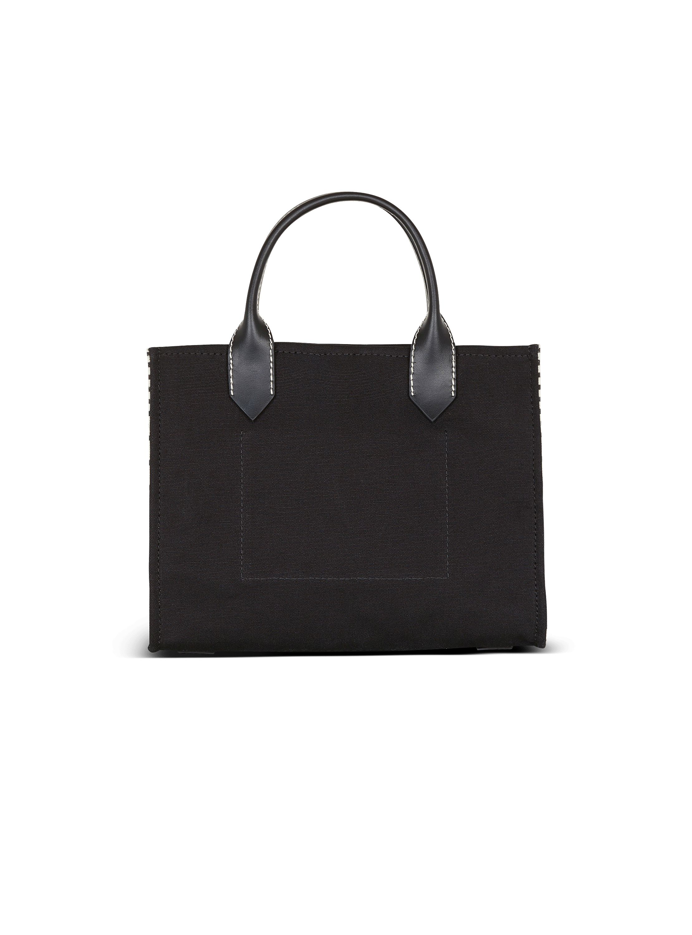 Balmain(バルマン) B-Army キャンバス＆レザー バニティーケース Balmain 'b-army Vanity' Beige Canvas Bag | italist