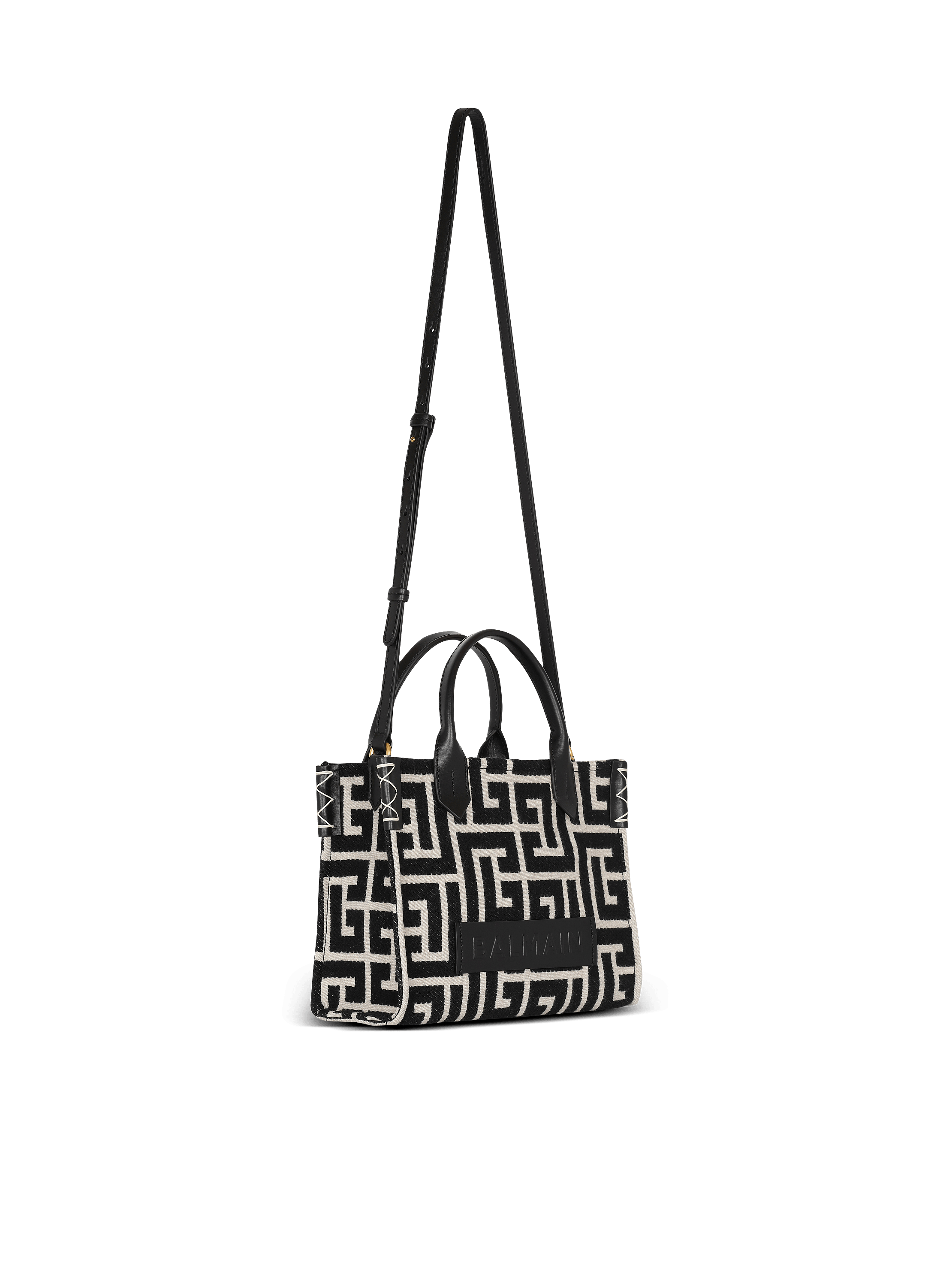 【関税＆送料込み】Balmain B-Army Tote Bag With Print B-Army Medium tote bag in printed canvas - Women | BALMAIN