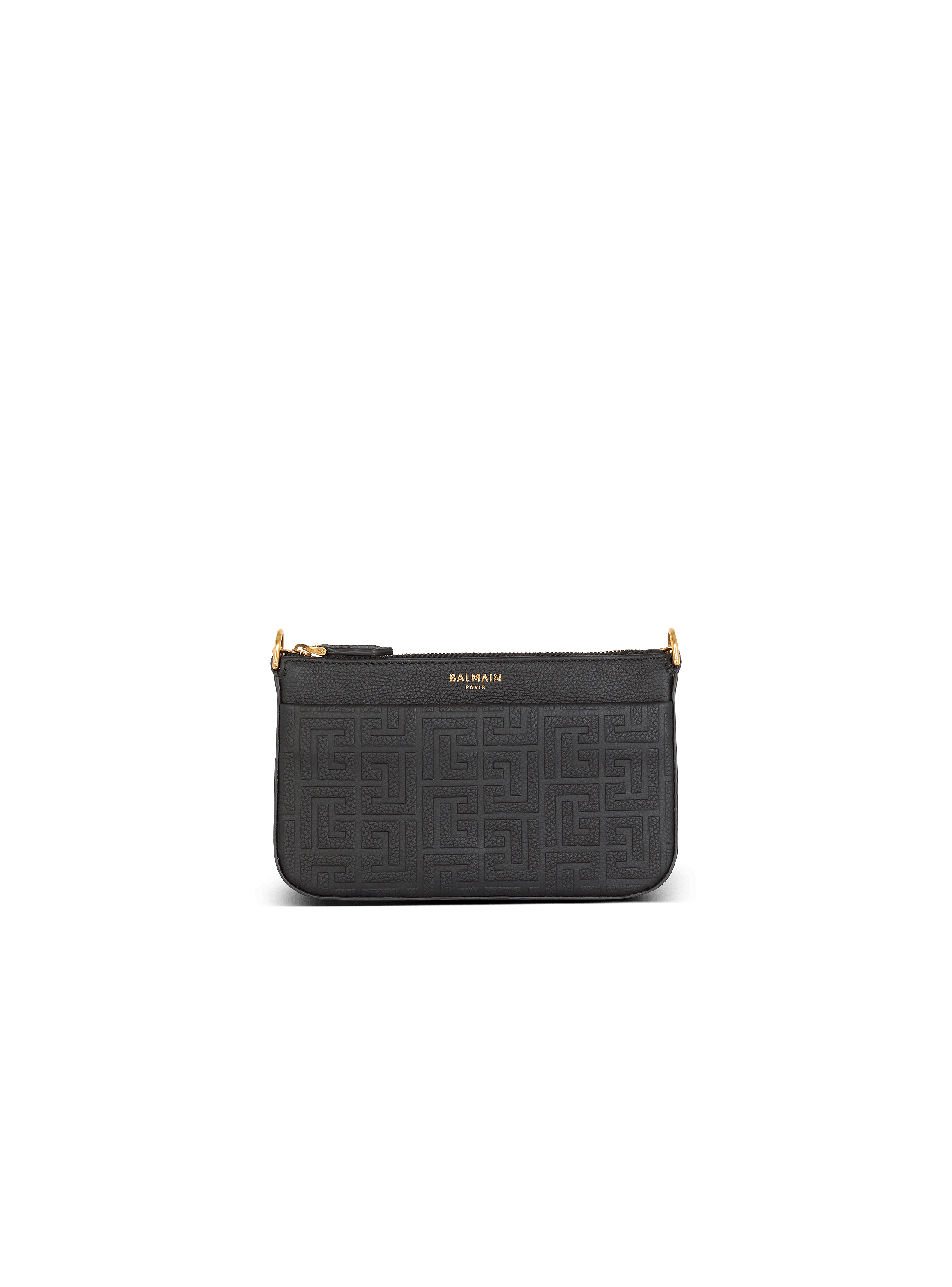 1945 Soft zipped mini bag in grained calfskin