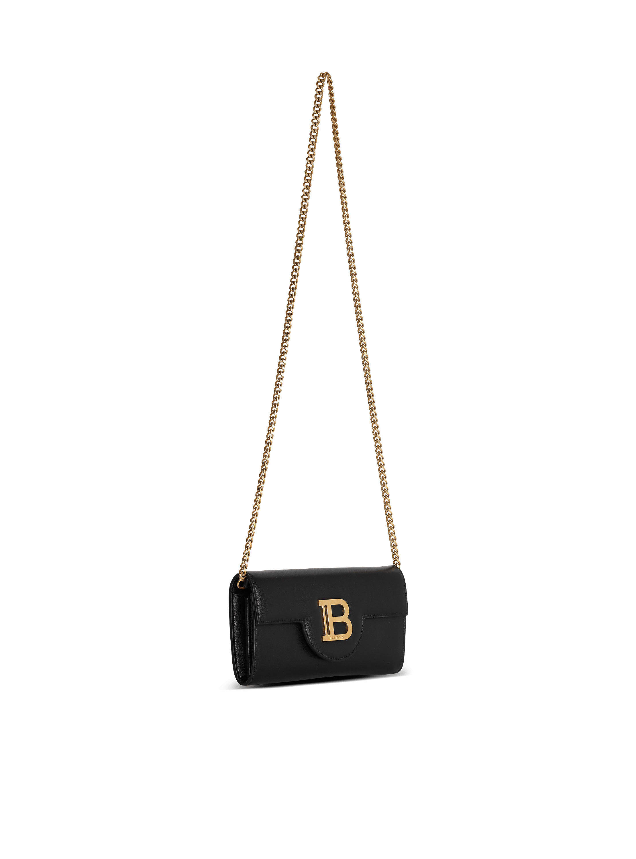 長財布 BALMAIN SS25 'B-Buzz' wallet (DN1ON197LAVE 3BZ) B-Buzz leather wallet - Women | BALMAIN