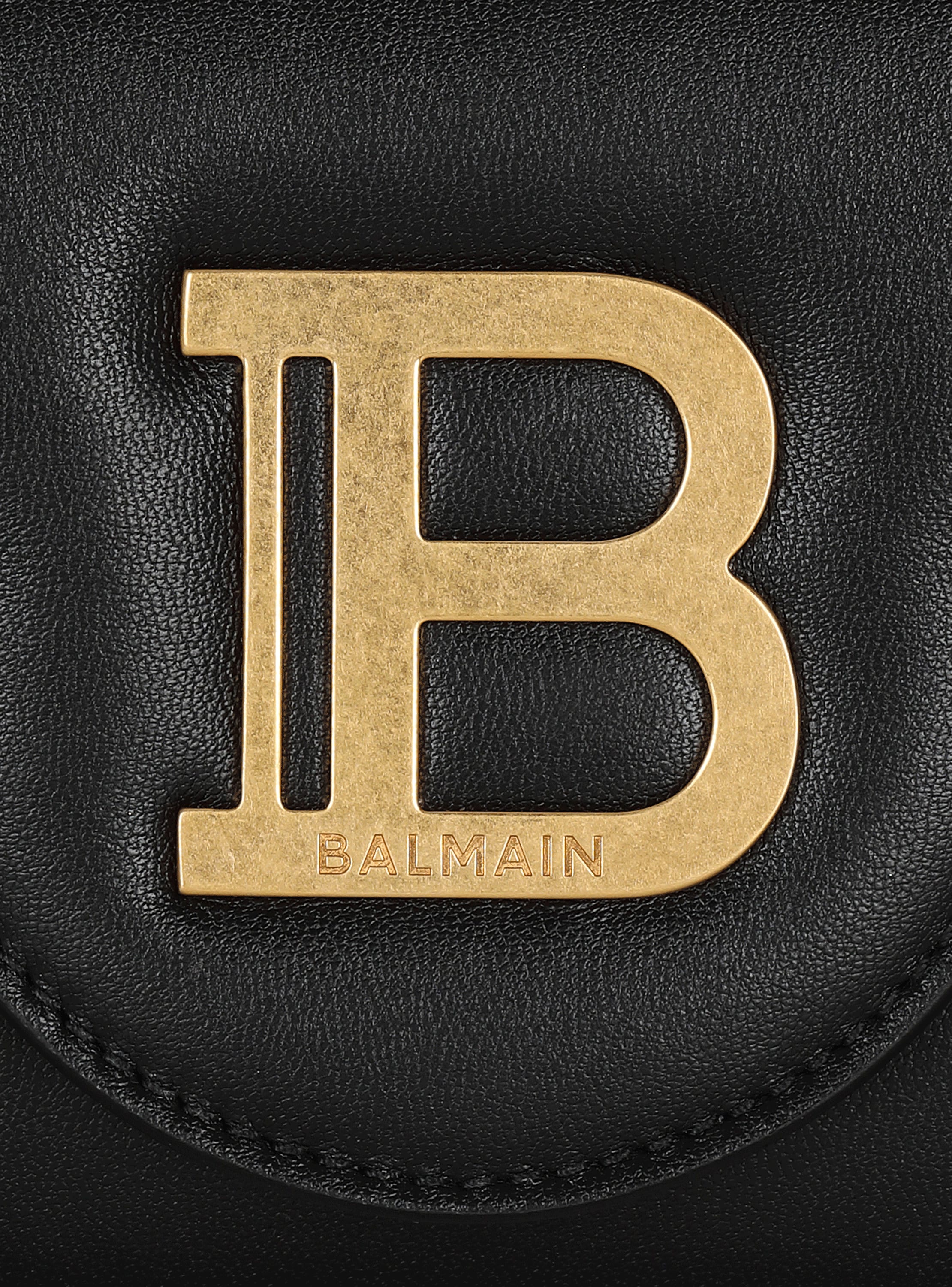 B-Buzz leather wallet black - Women | BALMAIN