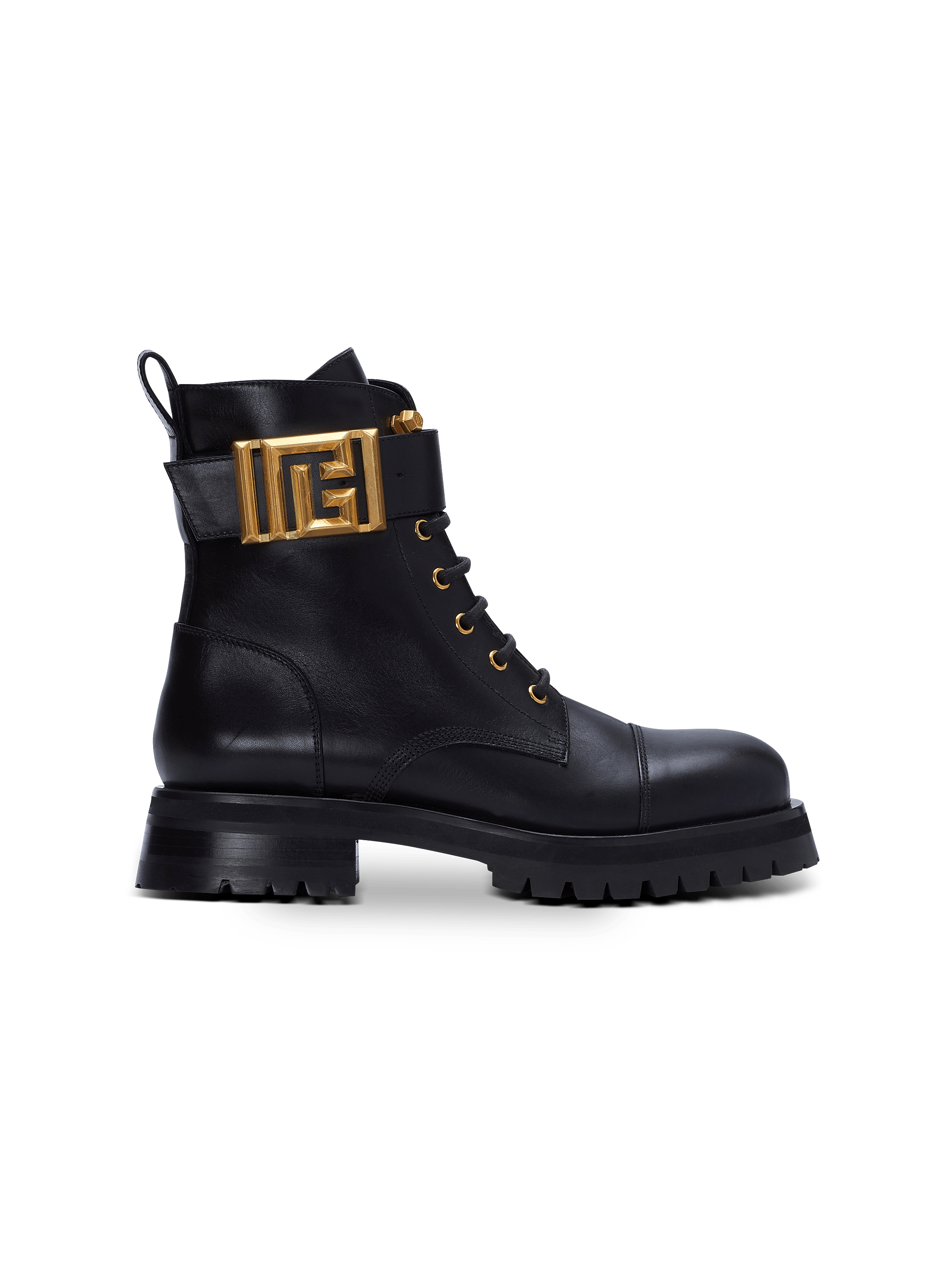 Botines tipo ranger Charlie de piel