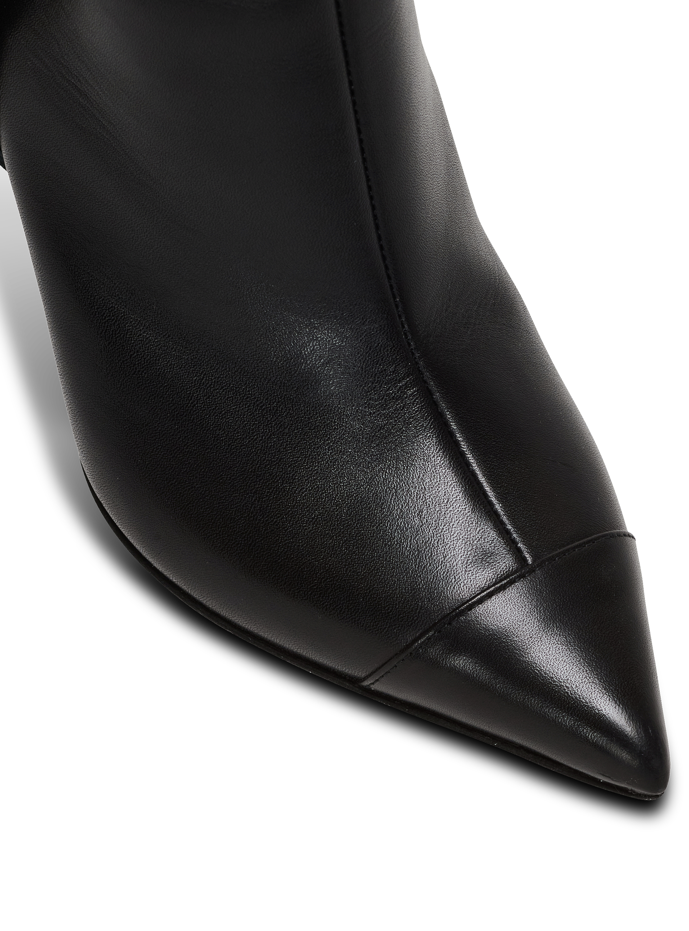 【Balmain】ANKLE BOOT EVA◆DN1TE012LVIT Heeled calfskin Eva ankle boots - Women | BALMAIN