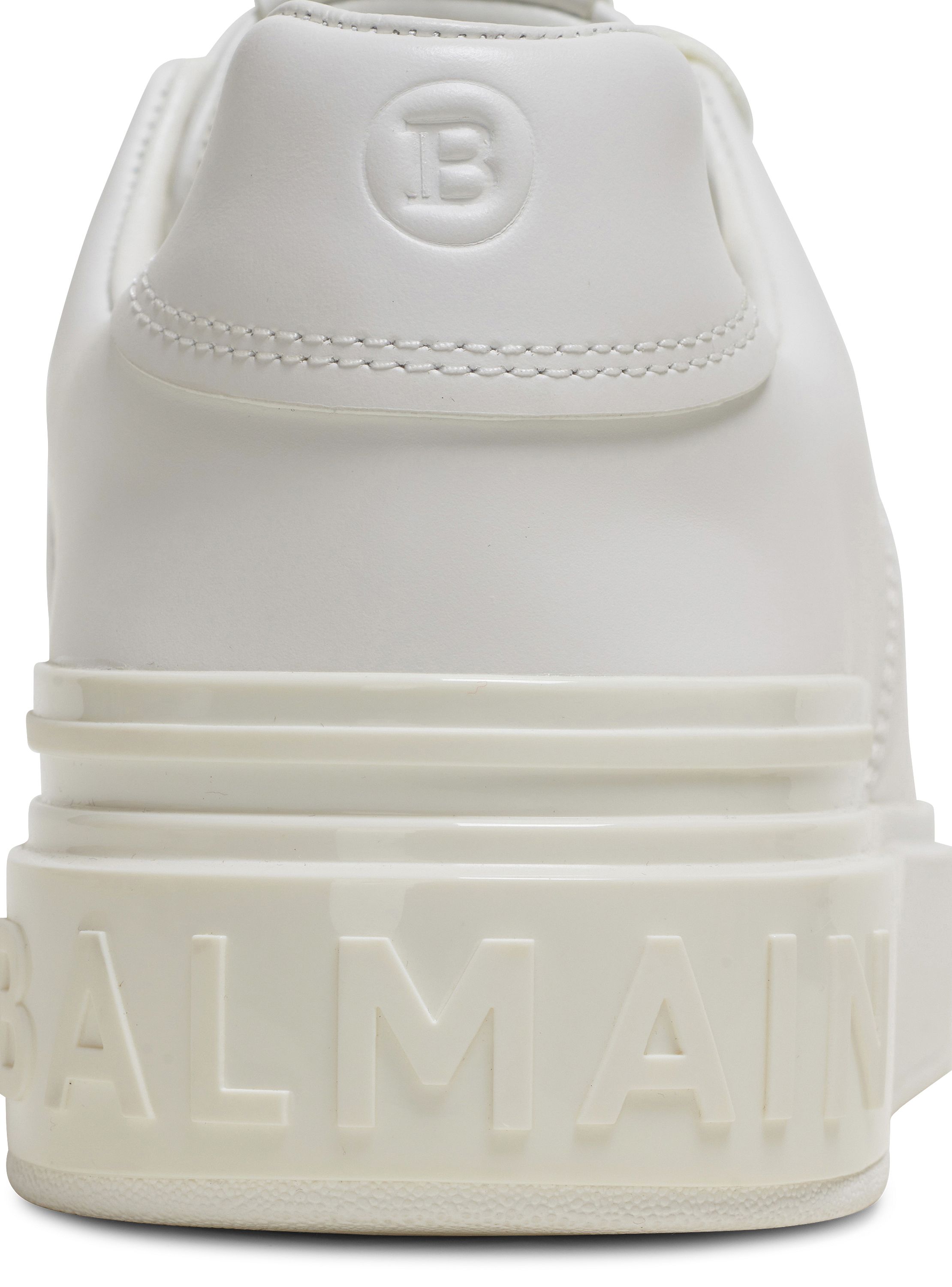 【関税＆送料込み】Balmain B-Court Sneakers In Calfskin B-Court trainers in calfskin - Men | BALMAIN