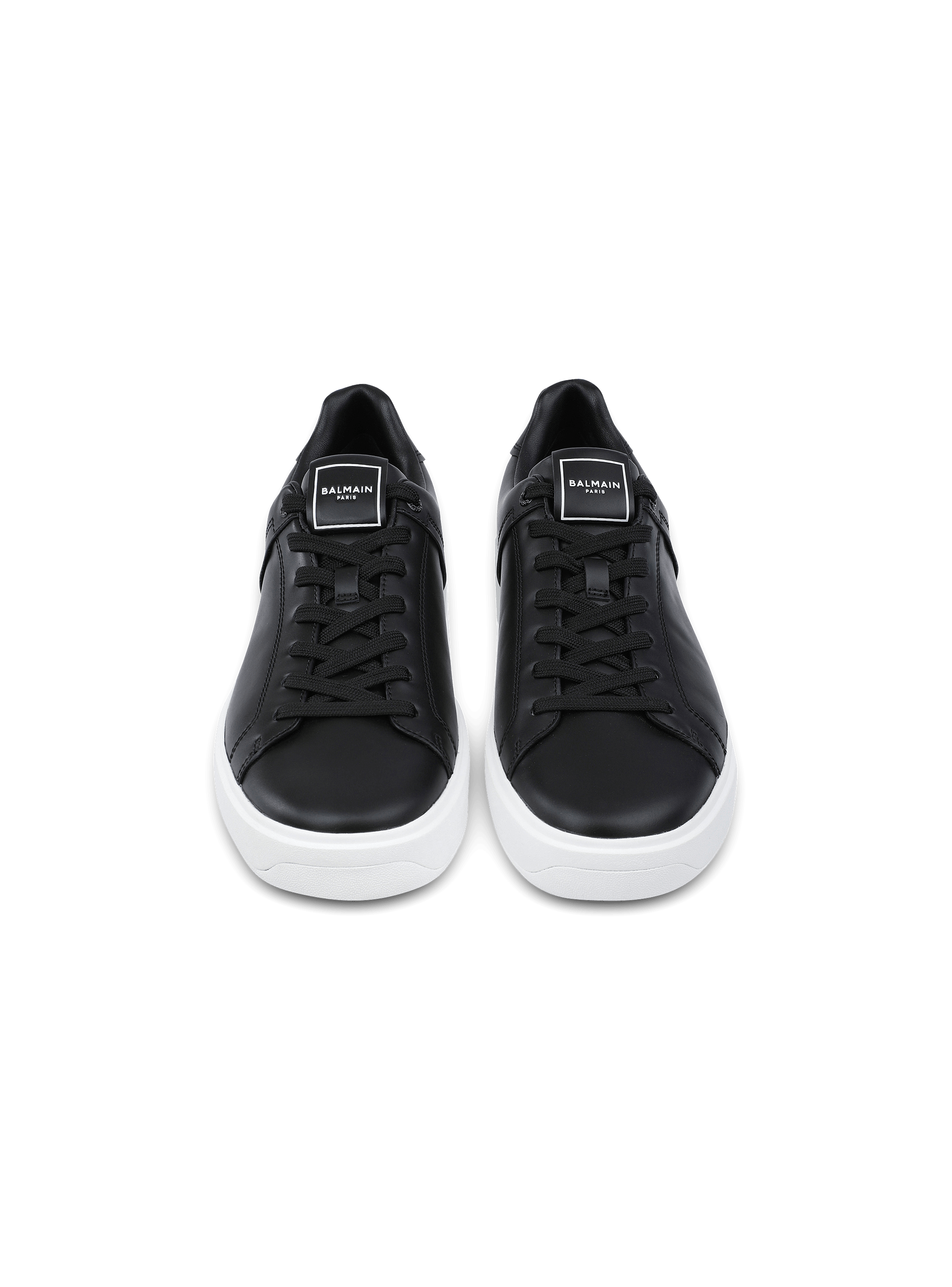 B-Court trainers in calfskin - Women | BALMAIN