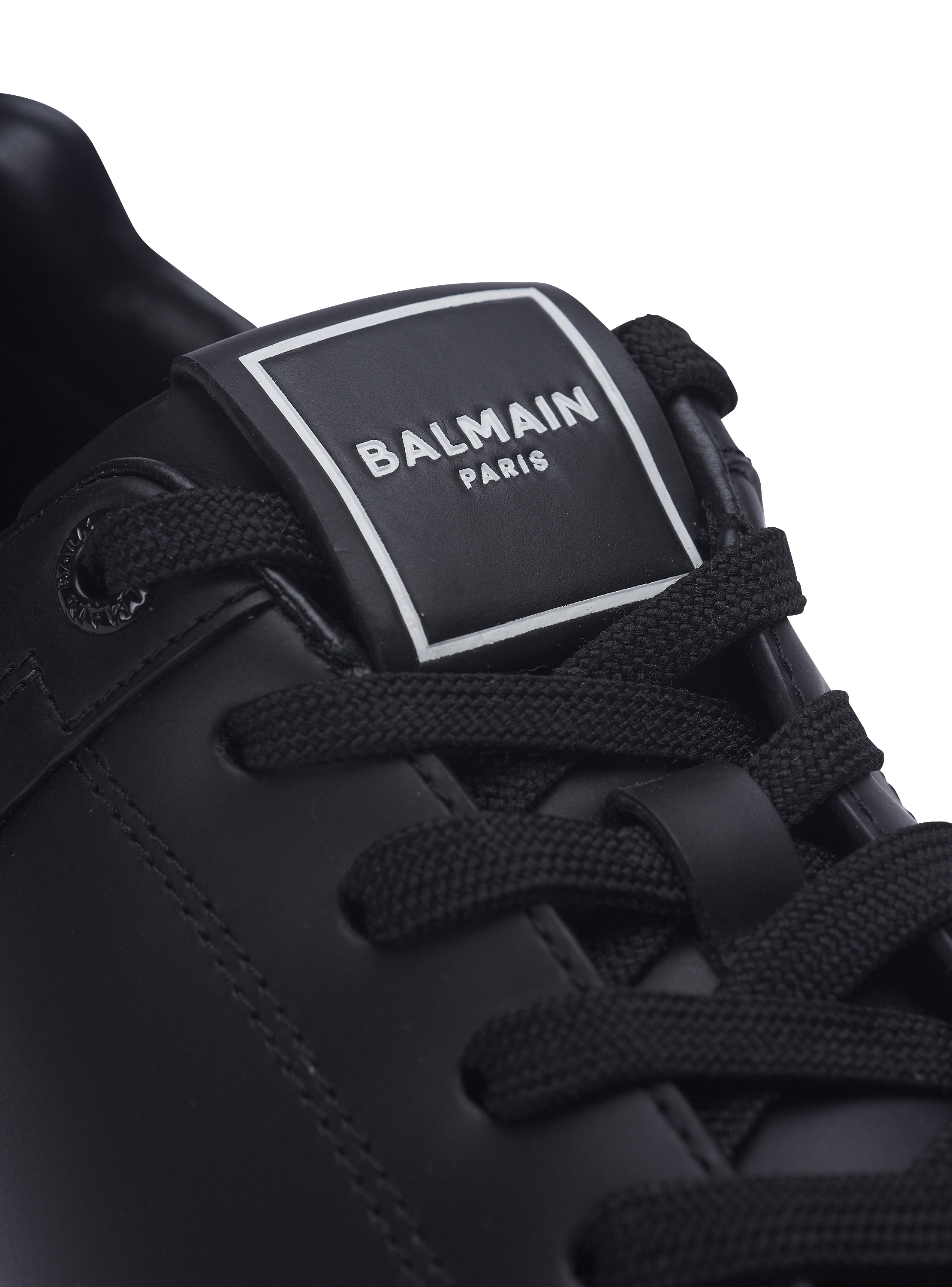 25最新作★BALMAIN★B-Court B-Buzz Grid 黒 スニーカー★特価★ Balmain Black B-Court Sneakers Balmain