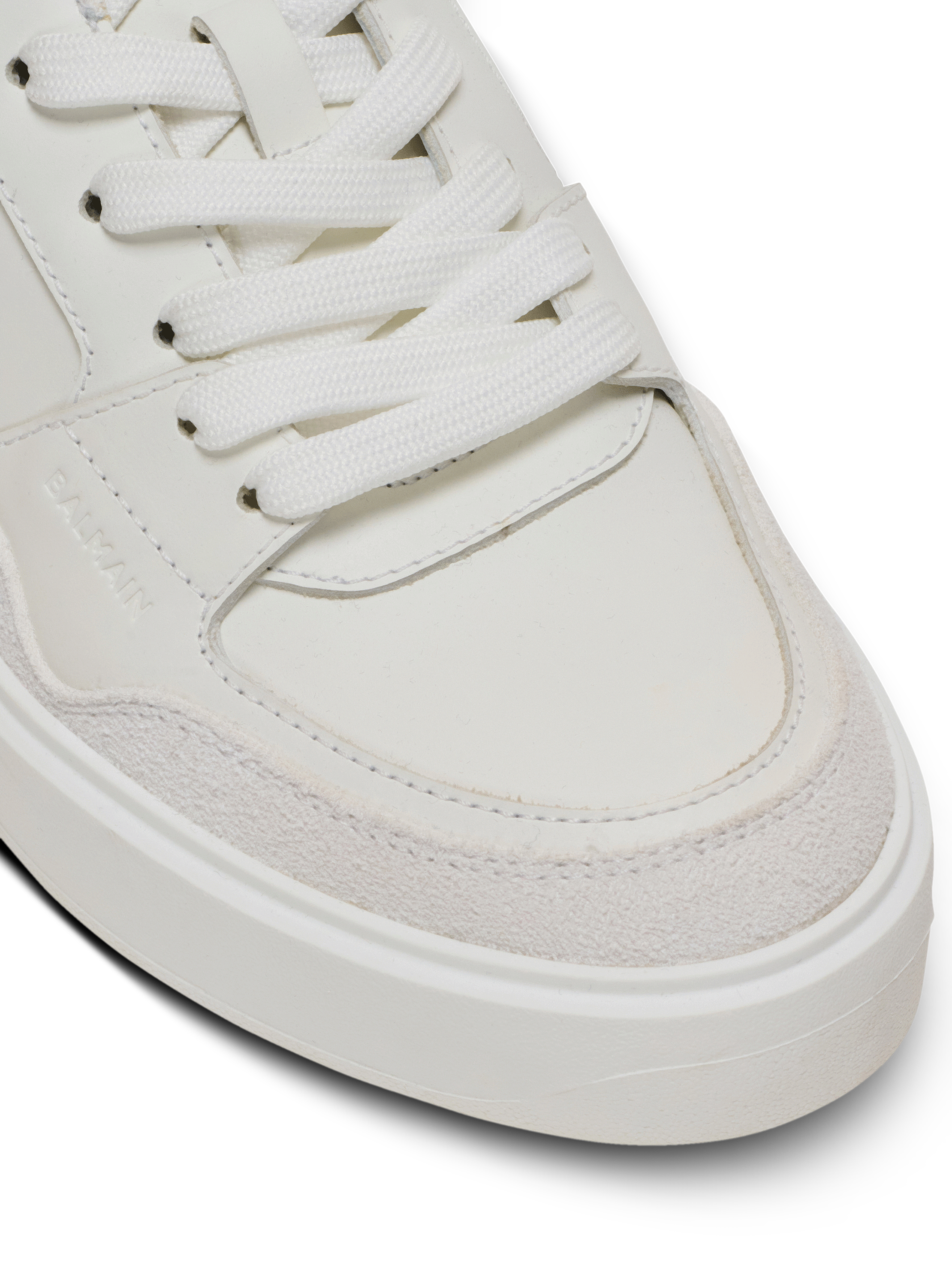 B-Court Flip sneakers in calfskin - Women | BALMAIN