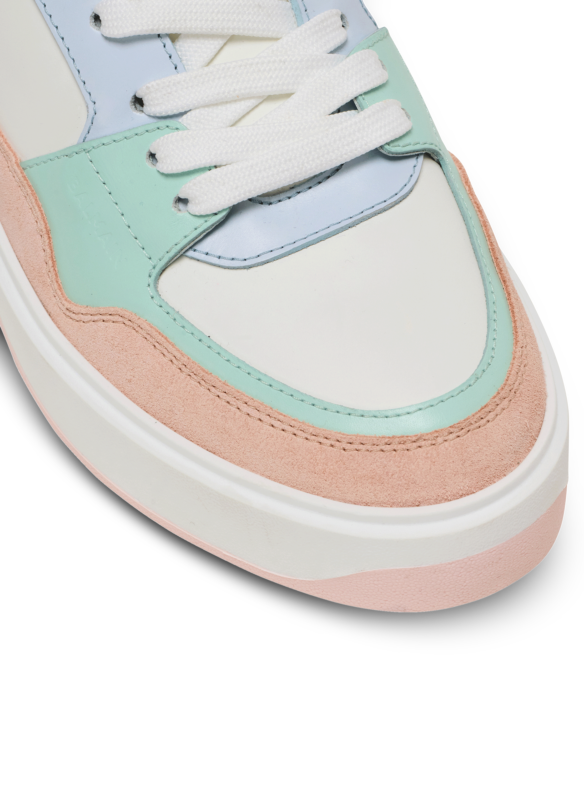 【関税＆送料込み】Balmain Sneakers B-Court Flip B-Court Flip leather sneakers - Women | BALMAIN