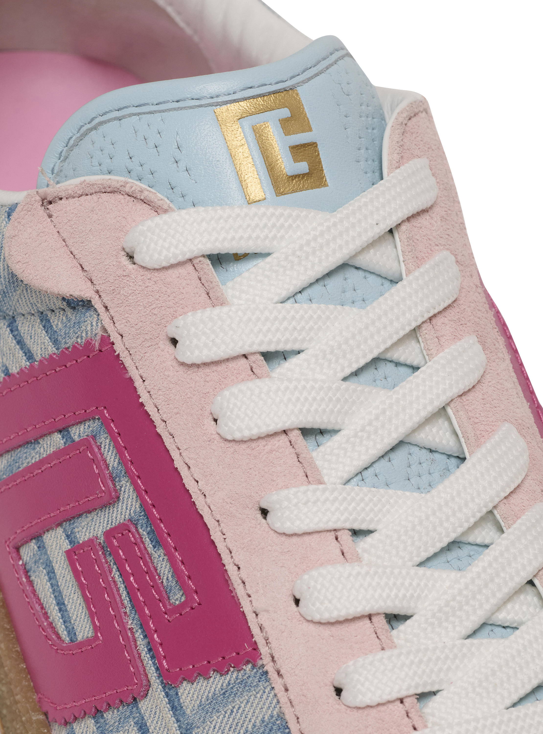 スニーカー BALMAIN Women Sneakers EN1VI735LCJN1CE Pink Balmain Women's B-East Low Top Sneakers | Bloomingdale's