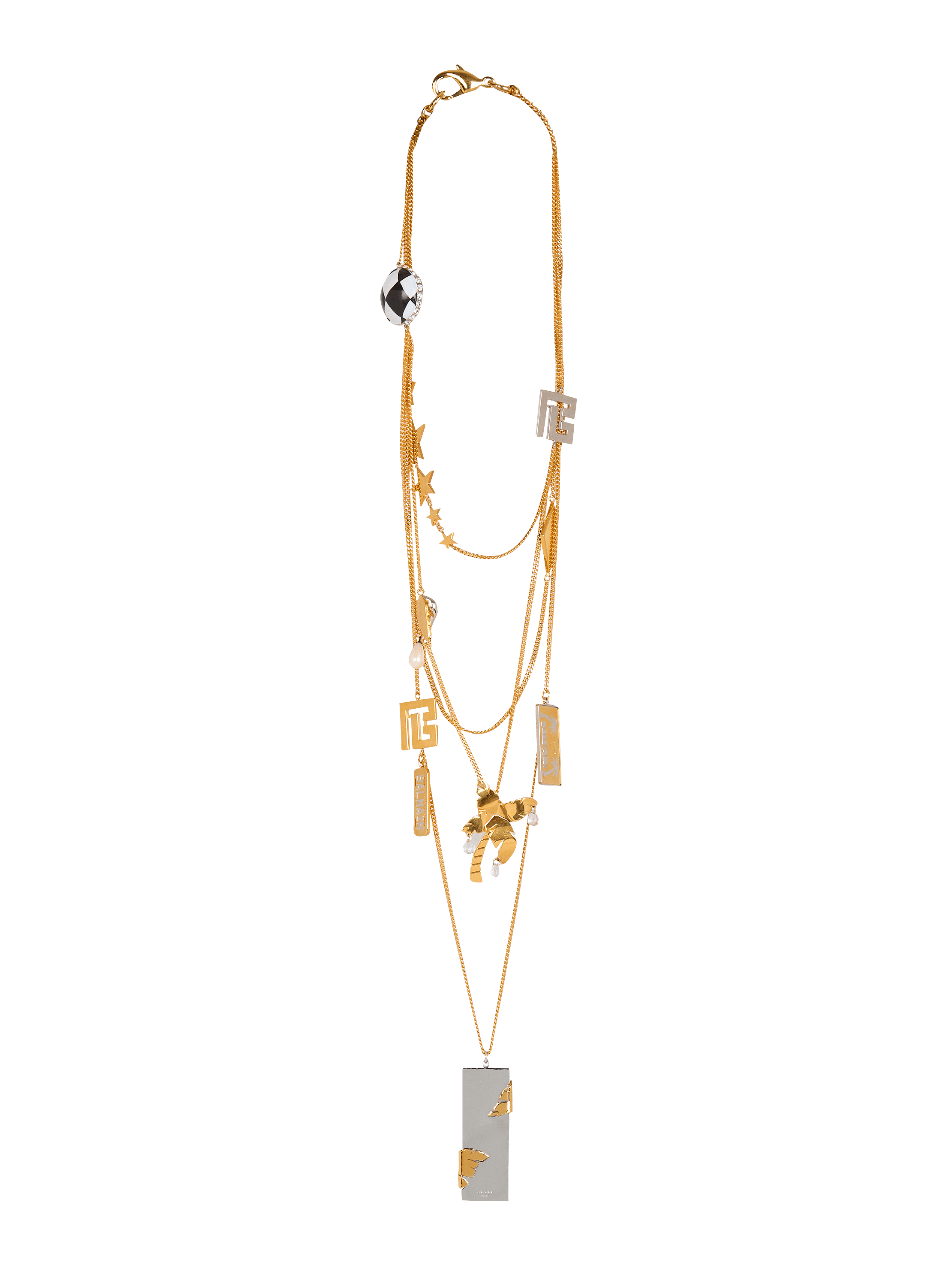 Collana lunga con pendenti Miami