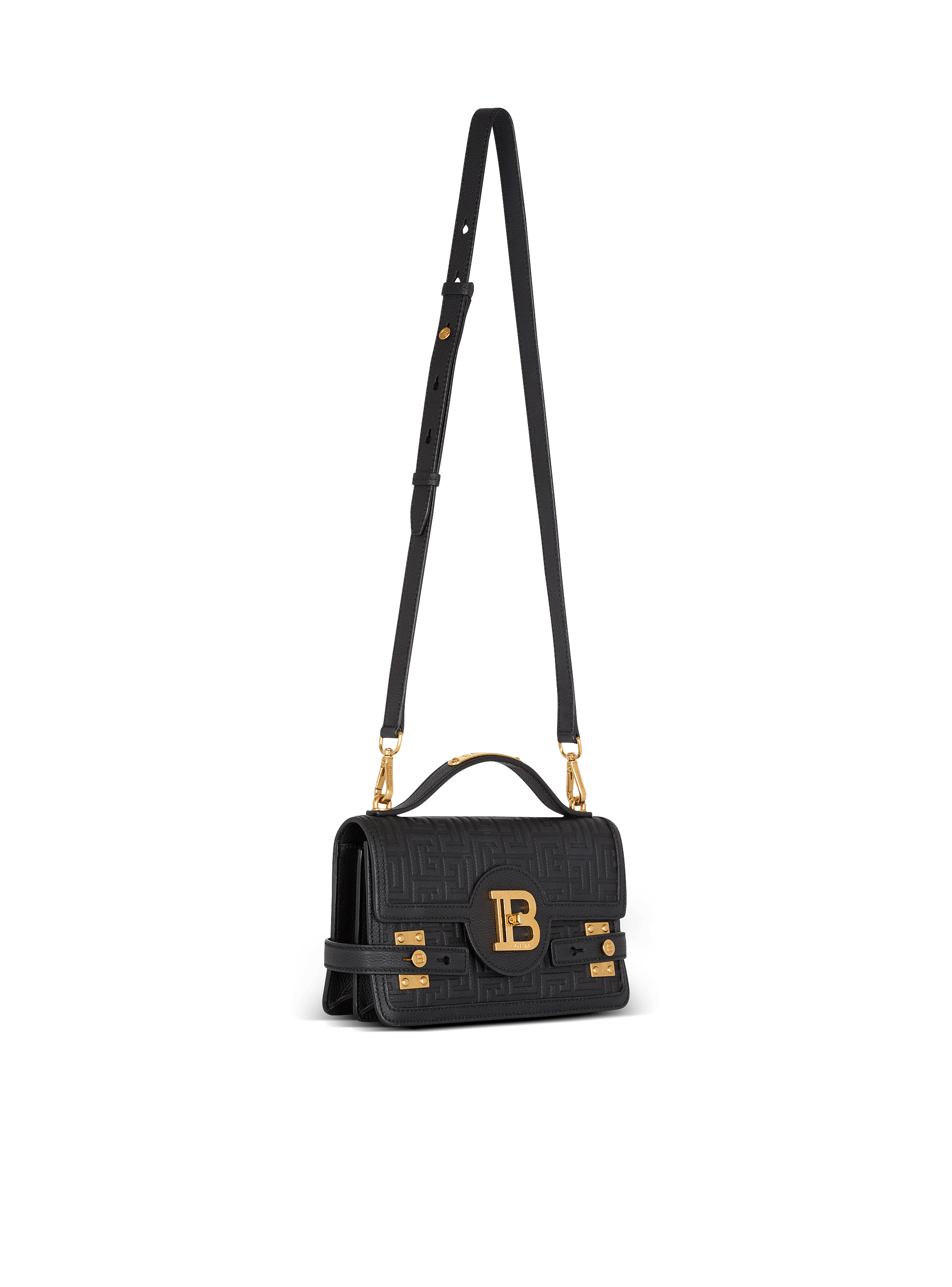 B-Buzz 24 grained monogram leather Shoulder bag - Women