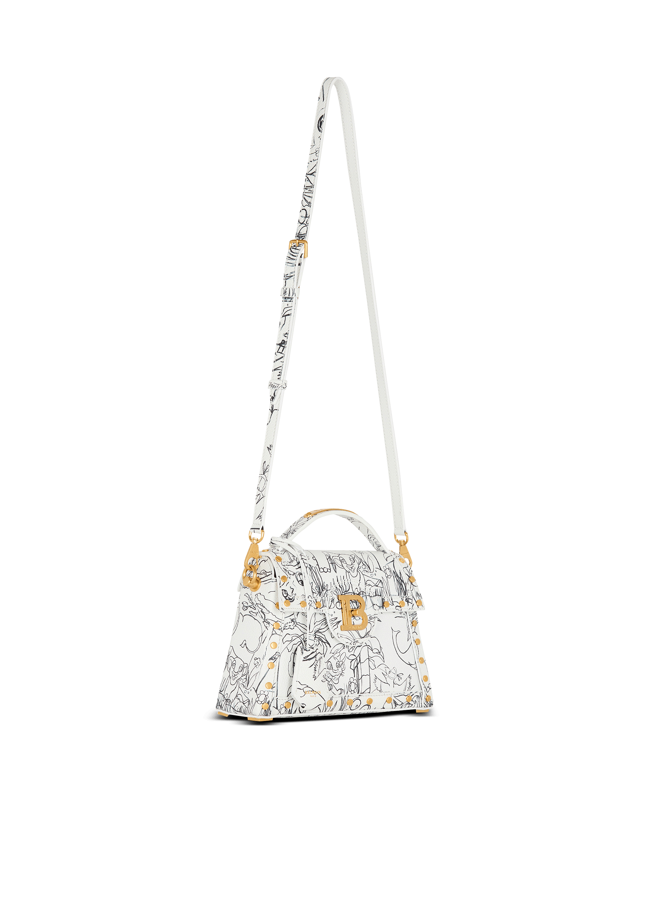 Disney x Balmain: The Lion King - B-Buzz Dynasty bag with Enfant Précoce print