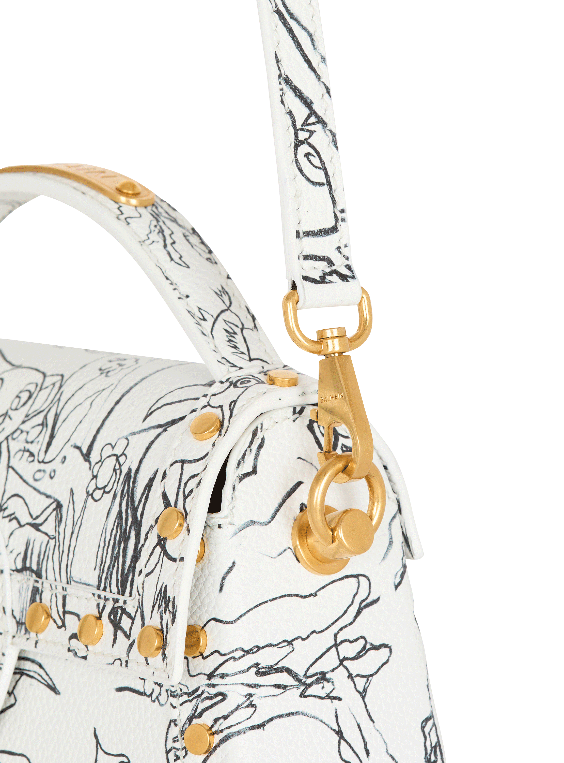 Disney x Balmain: The Lion King - B-Buzz Dynasty bag with Enfant Précoce print